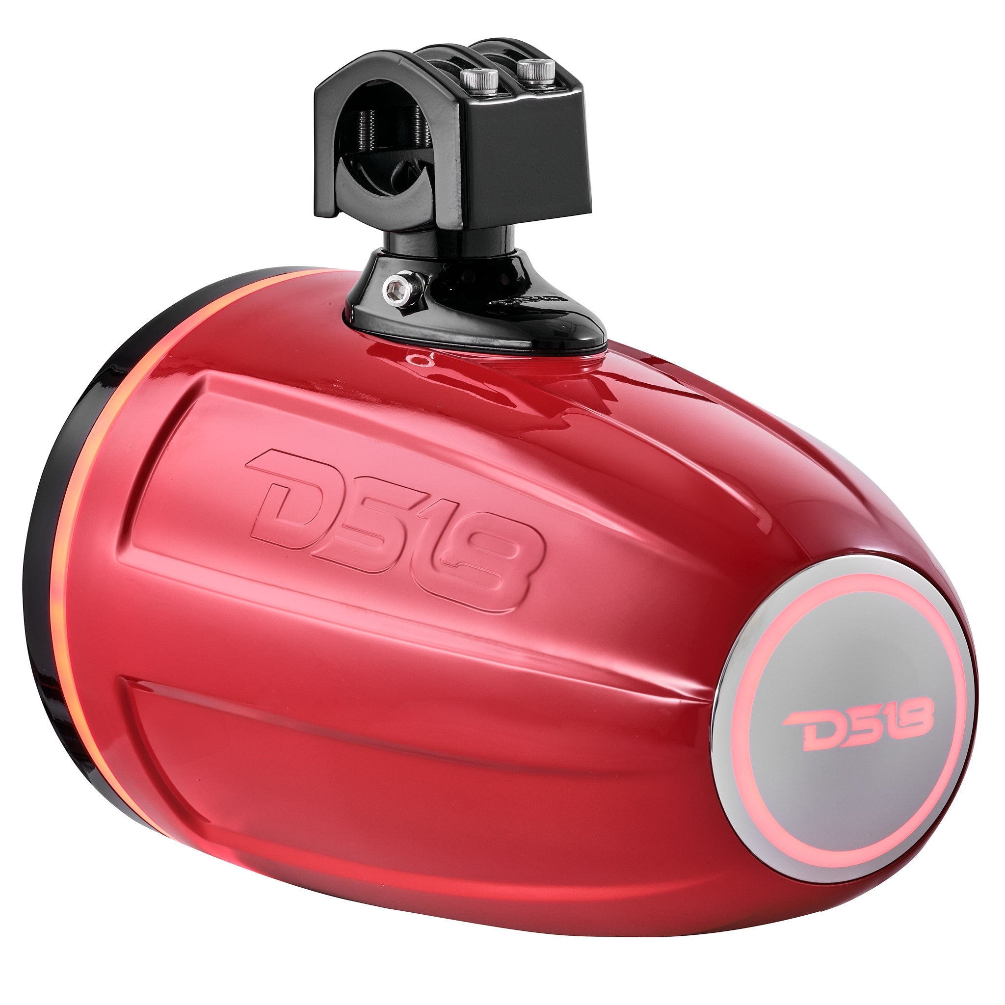 DS18 NXL 8" Marine and Powersports Empty Tower LED RGB Lights -Red