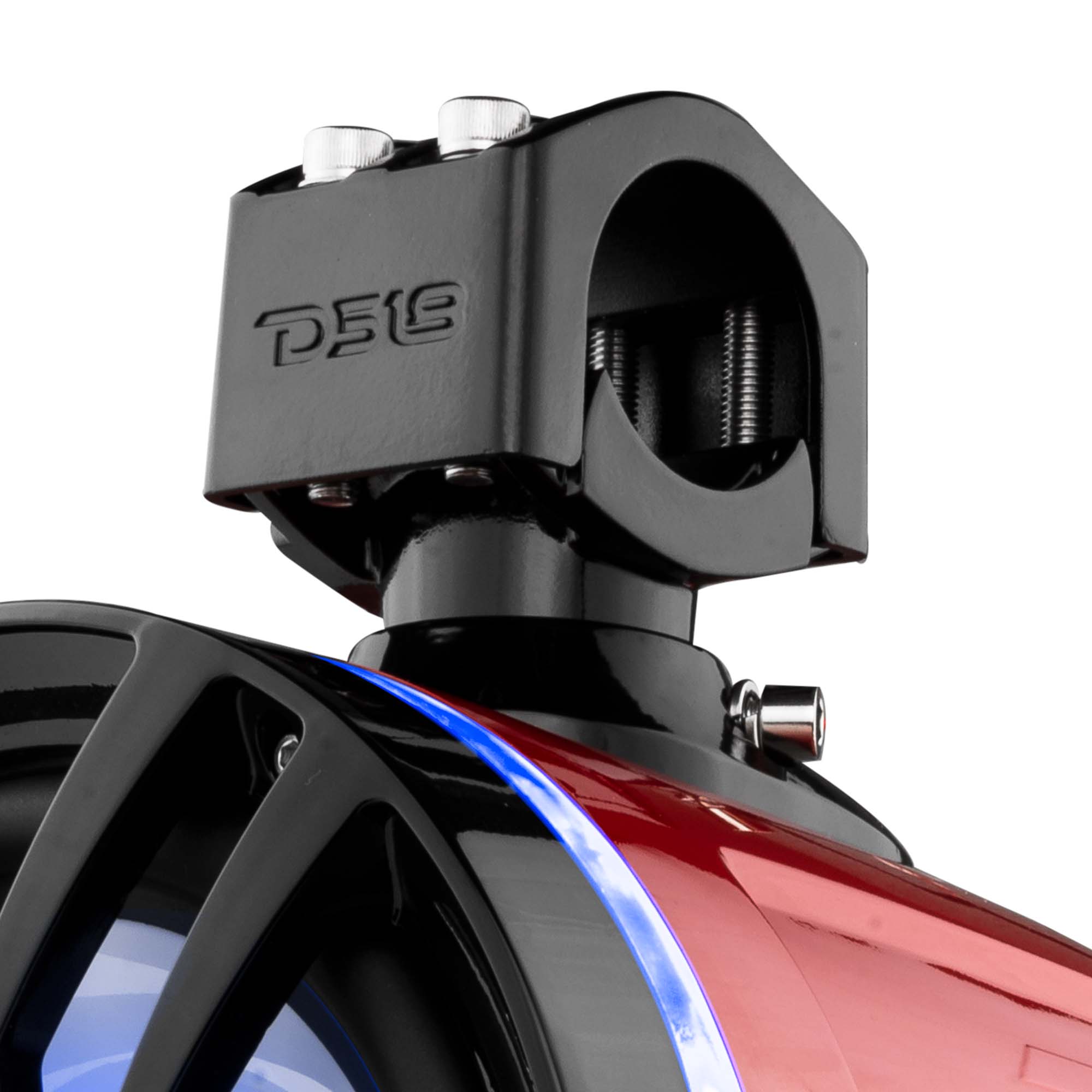 DS18 NXL 8" Marine and Powersports Towers LED RGB Lights 125 Watts Rms - Red