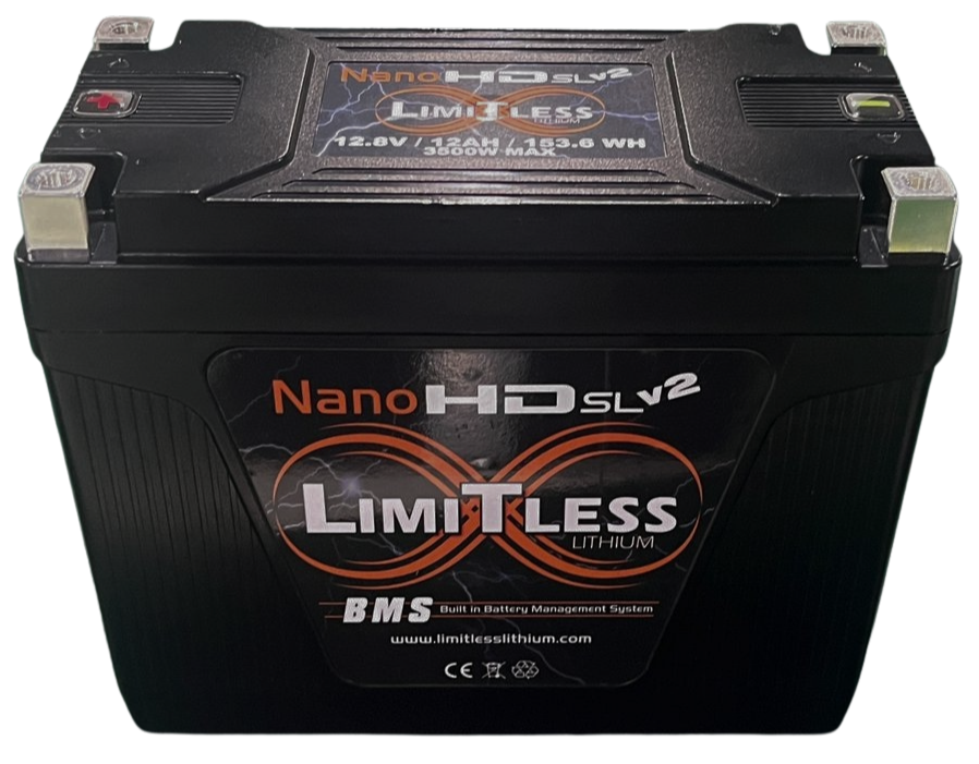 Limitless Lithium Nano-HD SLv2 12Ah LiFePO4 Powersports Battery BCI 20 (2)
