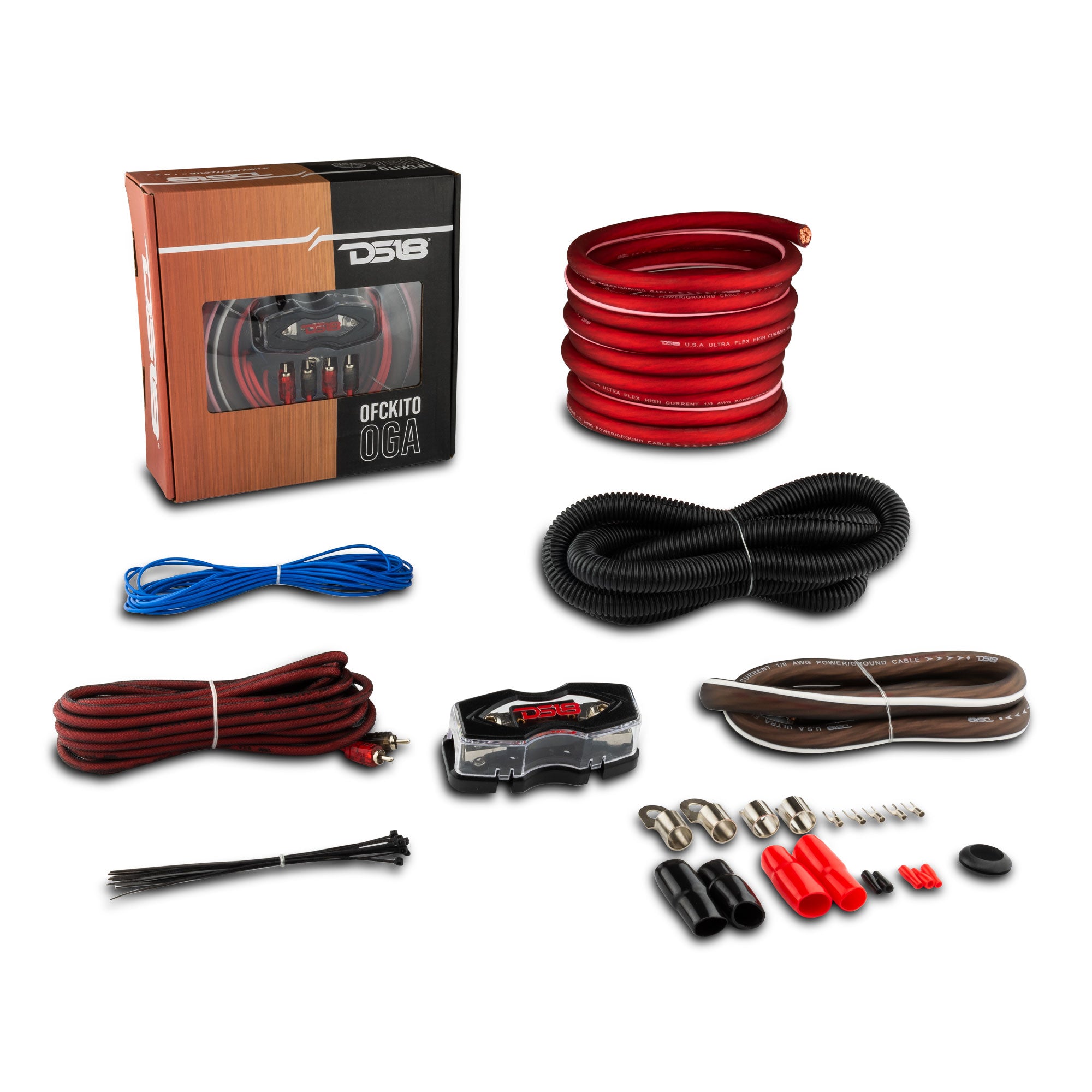 DS18 Ford F-150 Forward Firing Loaded Subwoofer Enclosure with Dream LED Lights, Amplifier and Wiring Kit