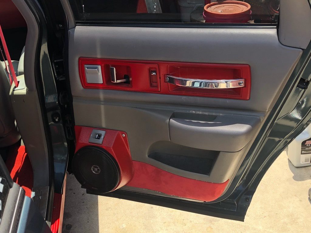 Custom Speaker Pods 92-CH-CI-UV-AL-RD-S6 1992-1996 Caprice Speaker Pods