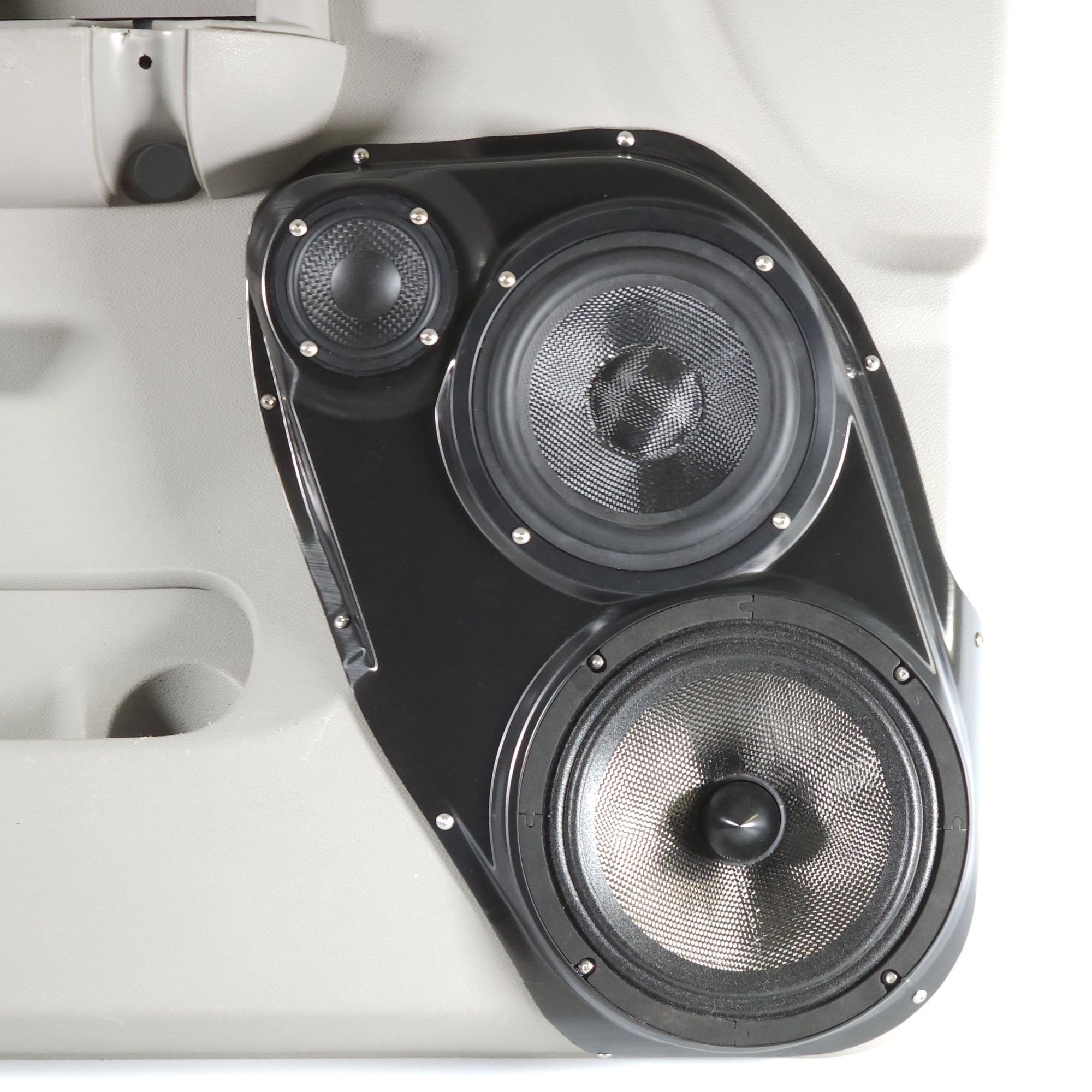 Custom Speaker Pods 07-GM-FP-LH-EW-FD-8P 2007-2009 Silverado Speaker Pods