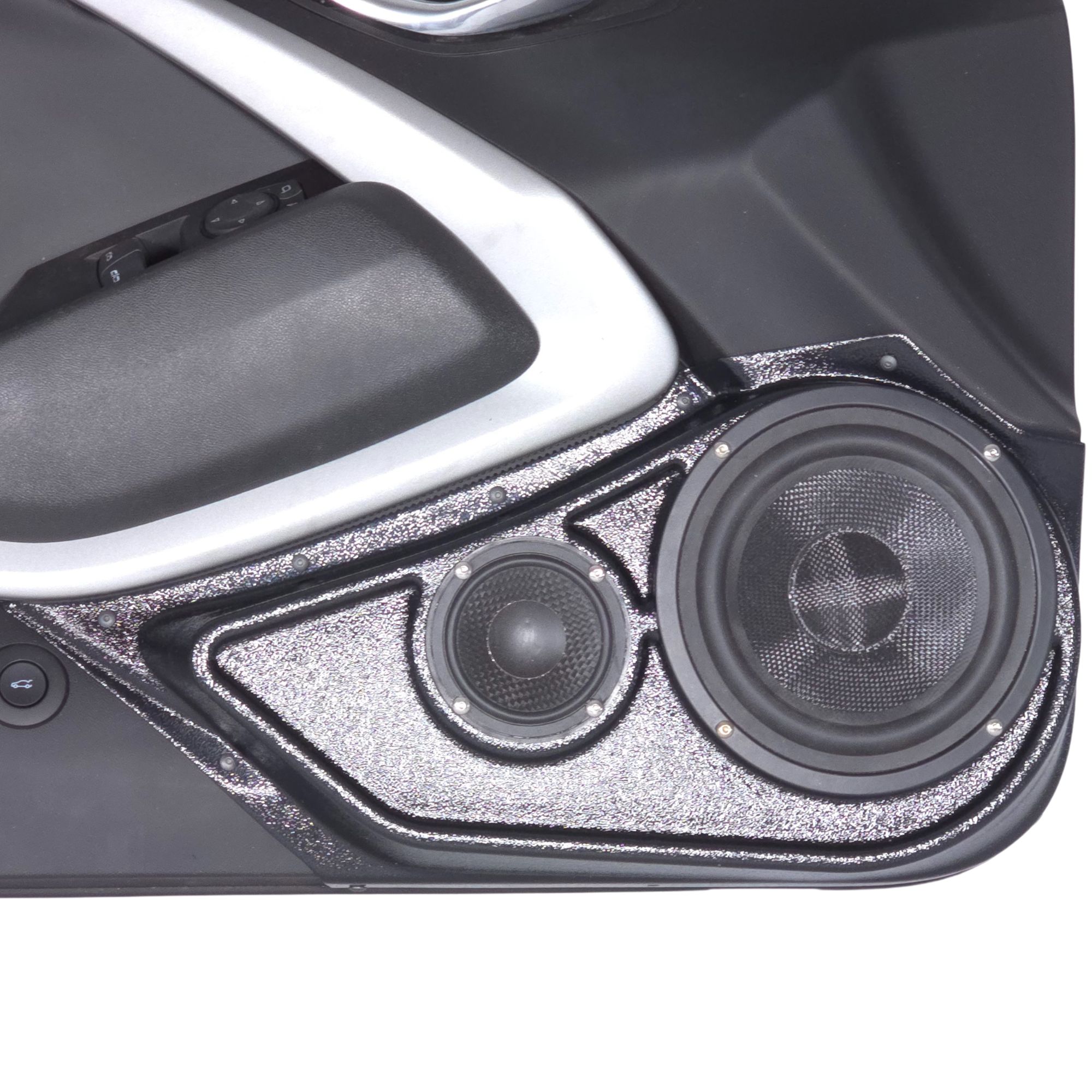 Custom Speaker Pods 16-CH-CM-UV-AL-FD-63 2016-2024 Camaro Speaker Pods