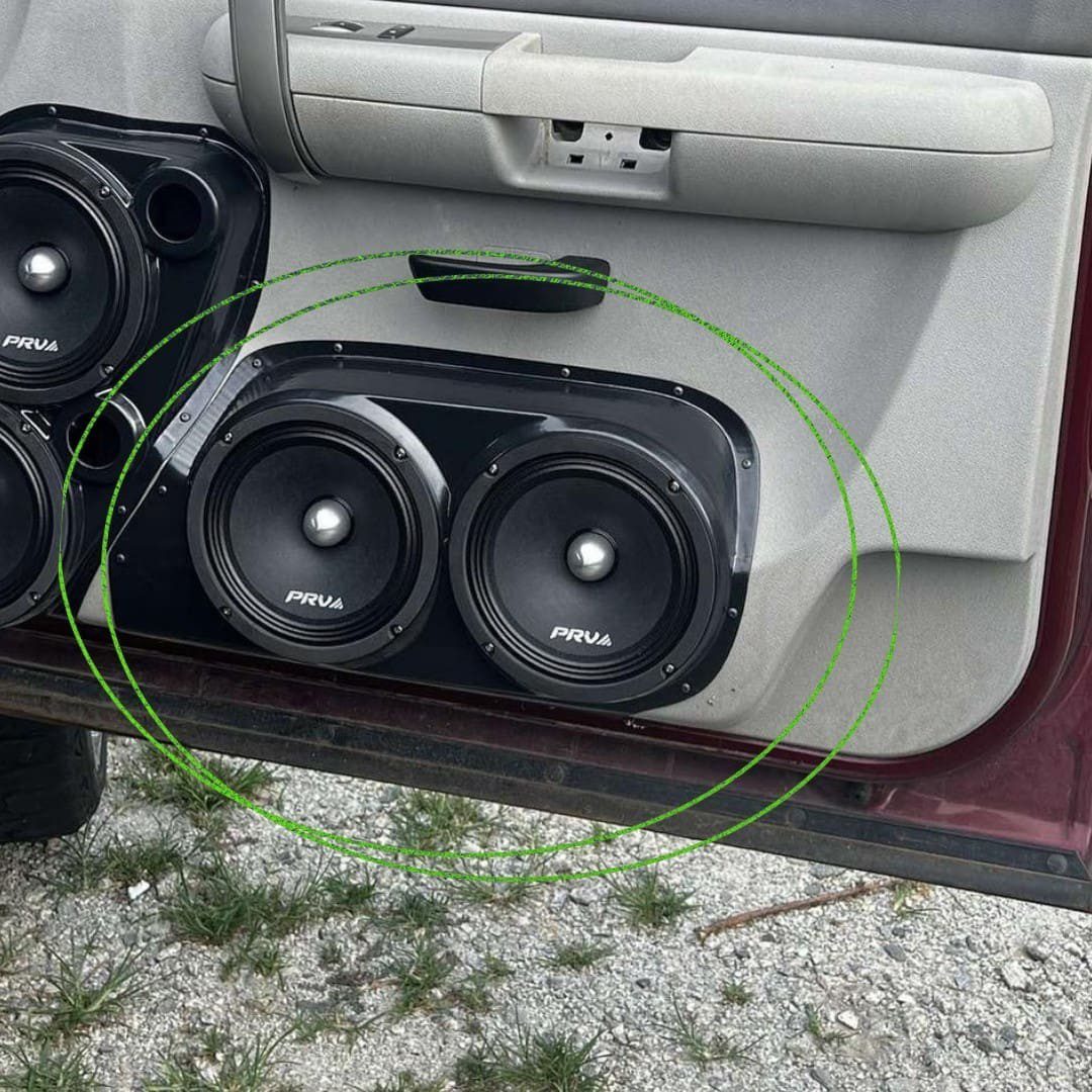 Custom Speaker Pods 07-GM-FP-LH-EW-LF-D8 2007-2009 Silverado Speaker Pods