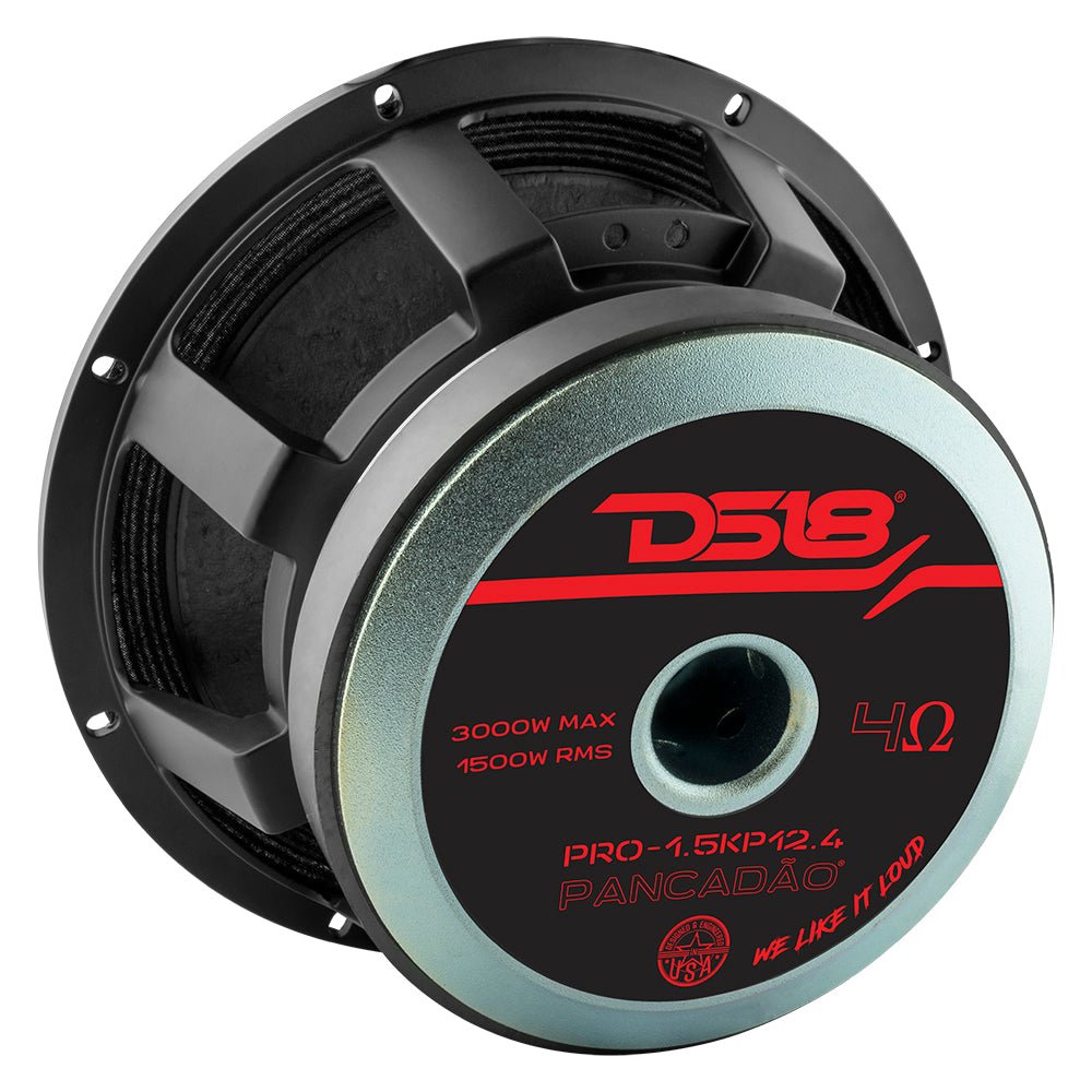 DS18 PANCADÃO Mid-Bass Loudspeaker 12" 1500 Watts Rms 4-Ohm
