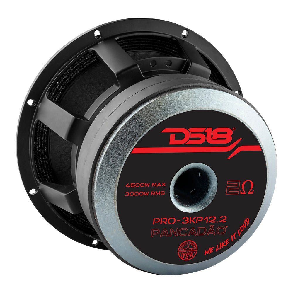 DS18 PANCADÃO Mid-Bass Loudspeaker 12" 3000 Watts Rms 2-Ohm