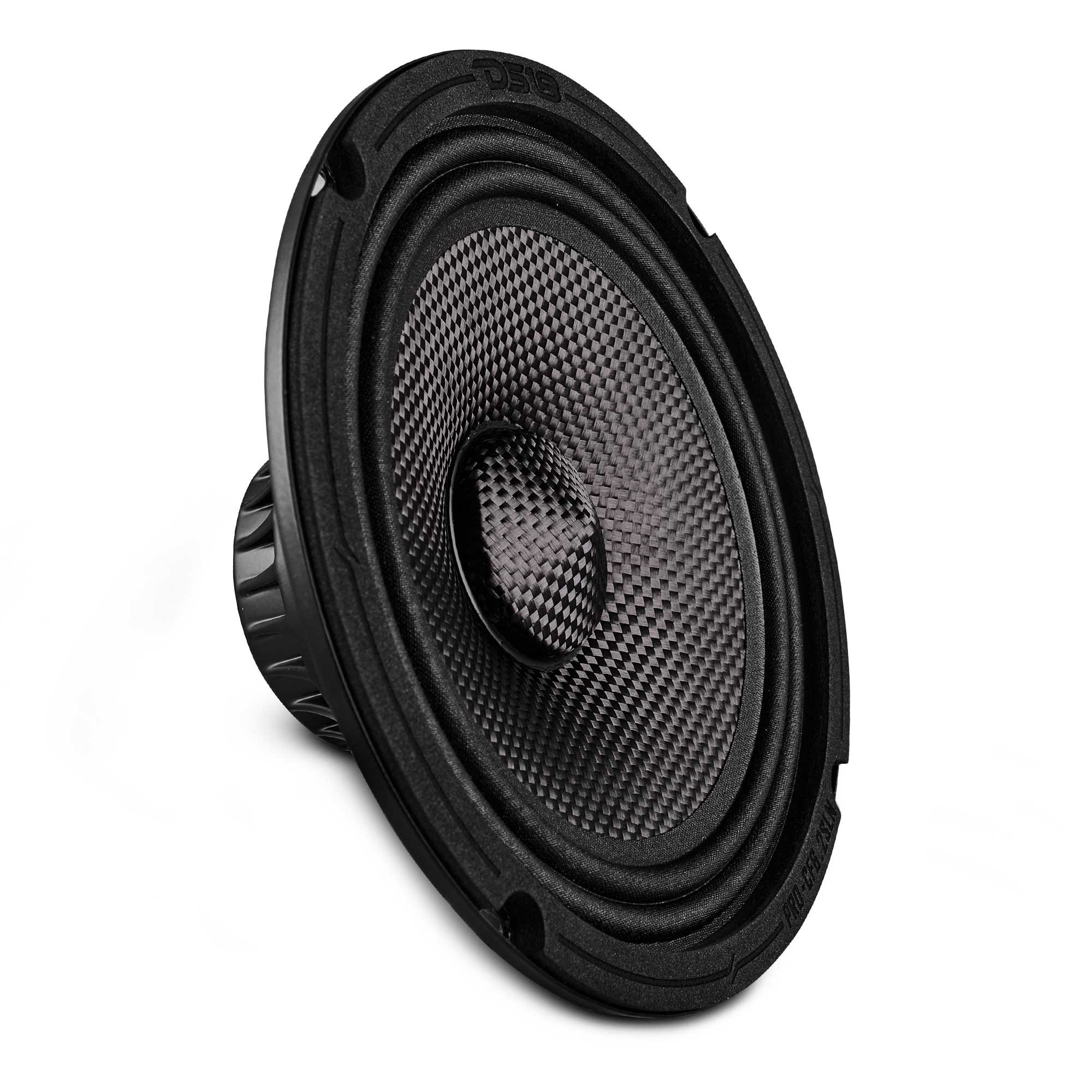 DS18 6.5” Slim Motorcycle & Motorsports Loudspeaker With Neodymium Magnet and Water Resistant Carbon Fiber Cone | 2-Ohm 150W RMS