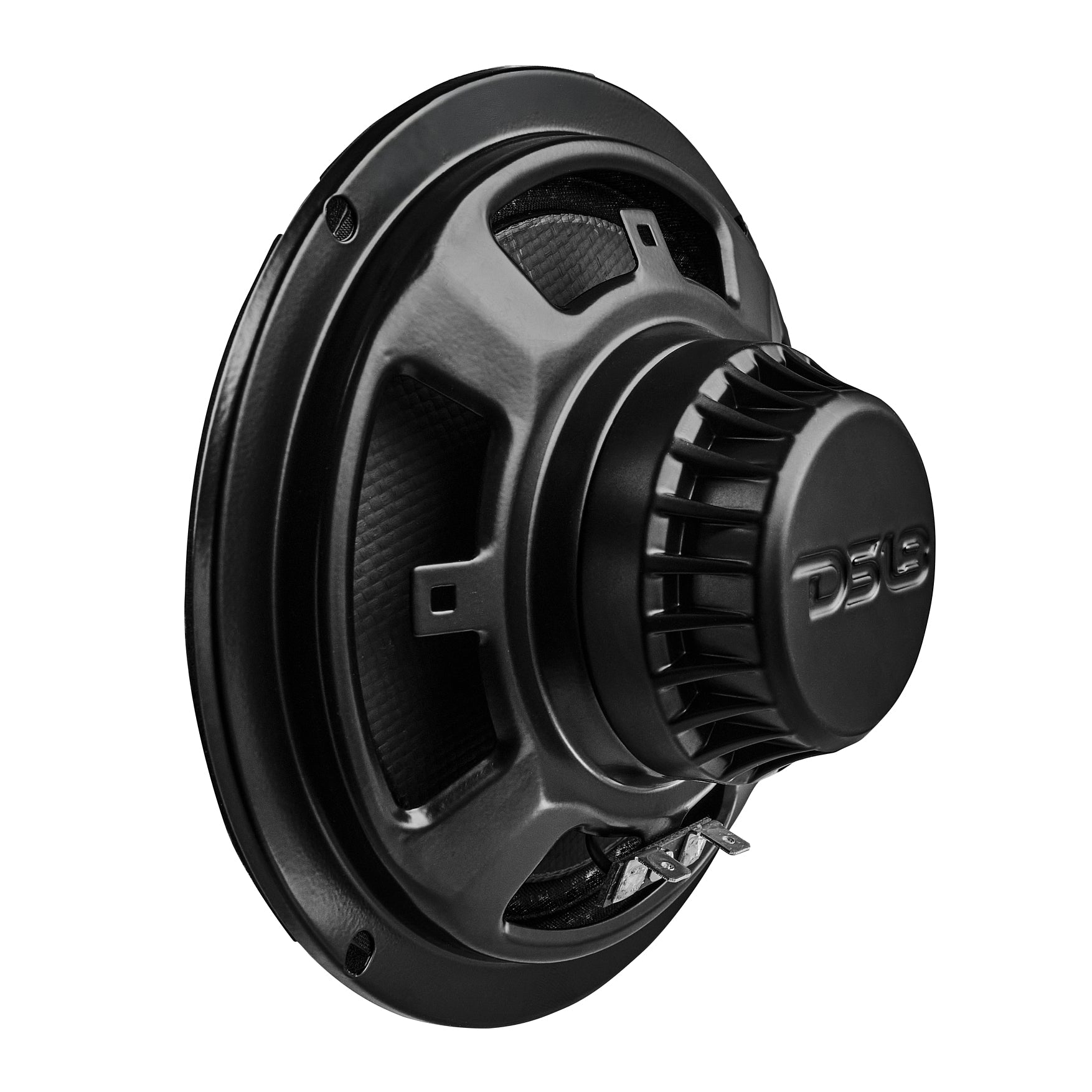 DS18 6.5” Slim Motorcycle & Motorsports Loudspeaker With Neodymium Magnet and Water Resistant Carbon Fiber Cone | 2-Ohm 150W RMS