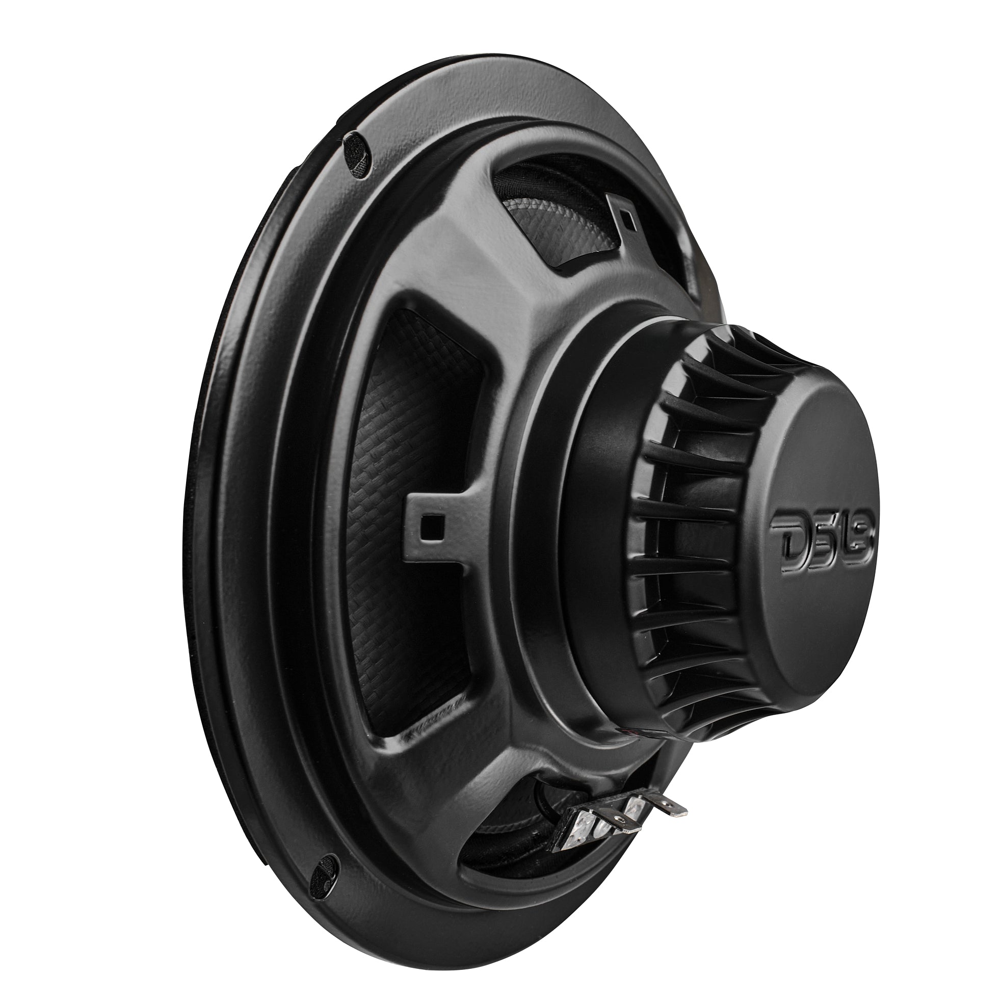 DS18 6.5” Slim Motorcycle & Motorsports Loudspeaker With Neodymium Magnet and Water Resistant Carbon Fiber Cone | 4-Ohm 150W RMS