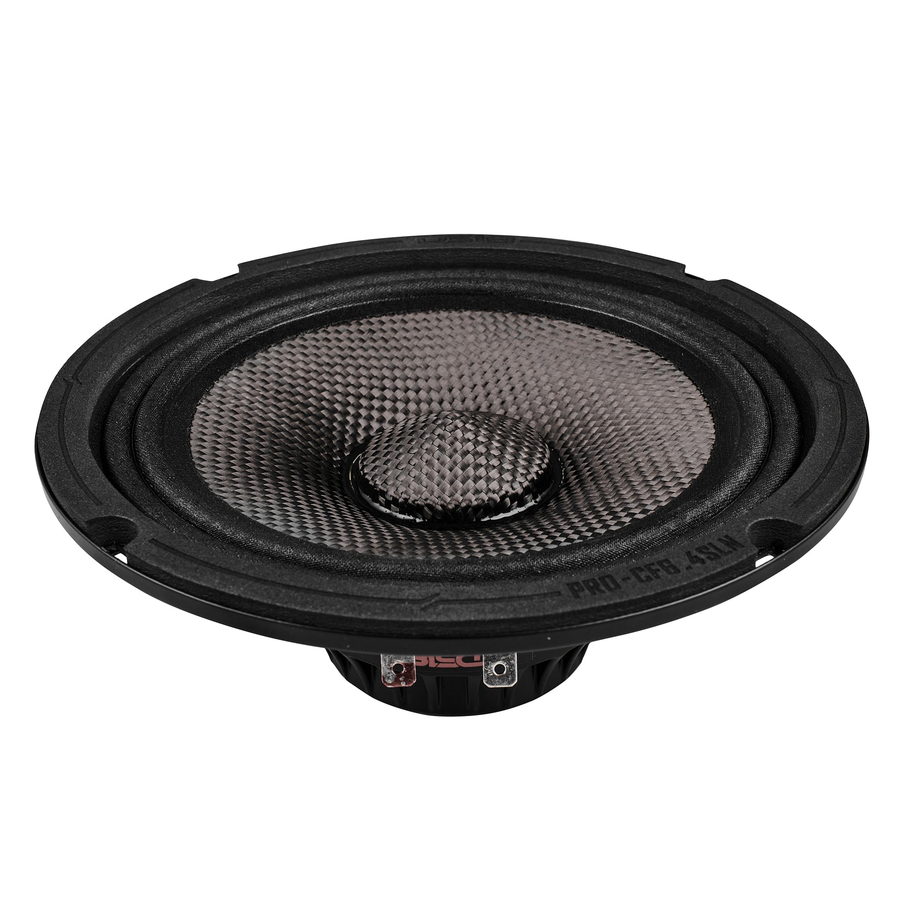 DS18 6.5” Slim Motorcycle & Motorsports Loudspeaker With Neodymium Magnet and Water Resistant Carbon Fiber Cone | 4-Ohm 150W RMS