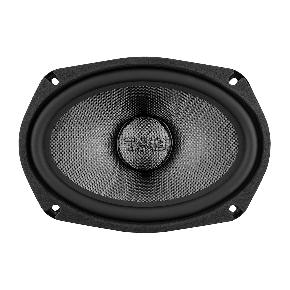 DS18 PRO 6x9" Neodymium Carbon Fiber Water resistant Cone Mid-Bass Loudspeaker 300 Watts Rms 2-Ohm