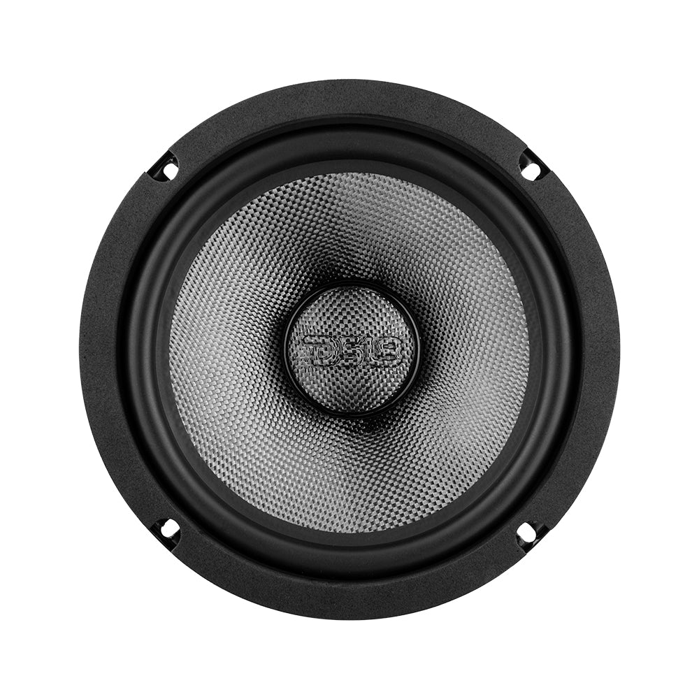 DS18 PRO 8" Neodymium Carbon Fiber Water resistant Cone Mid-Bass Loudspeaker 300 Watts Rms 4-Ohm