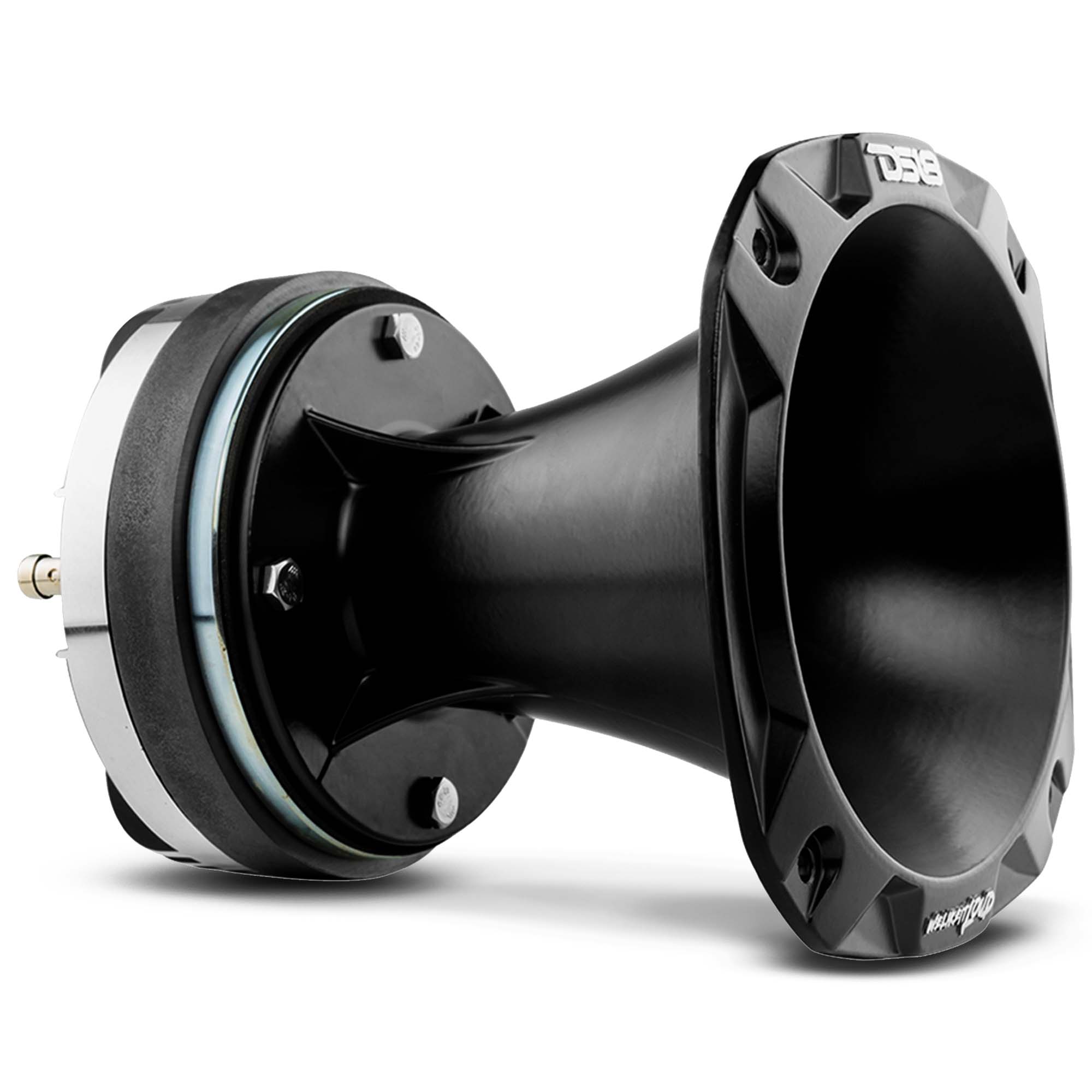 DS18 2" Driver And Horn Kit 320 Watts 2" Titanium 8-Ohm Vc (PRO-D1+PRO-HA102/BK)