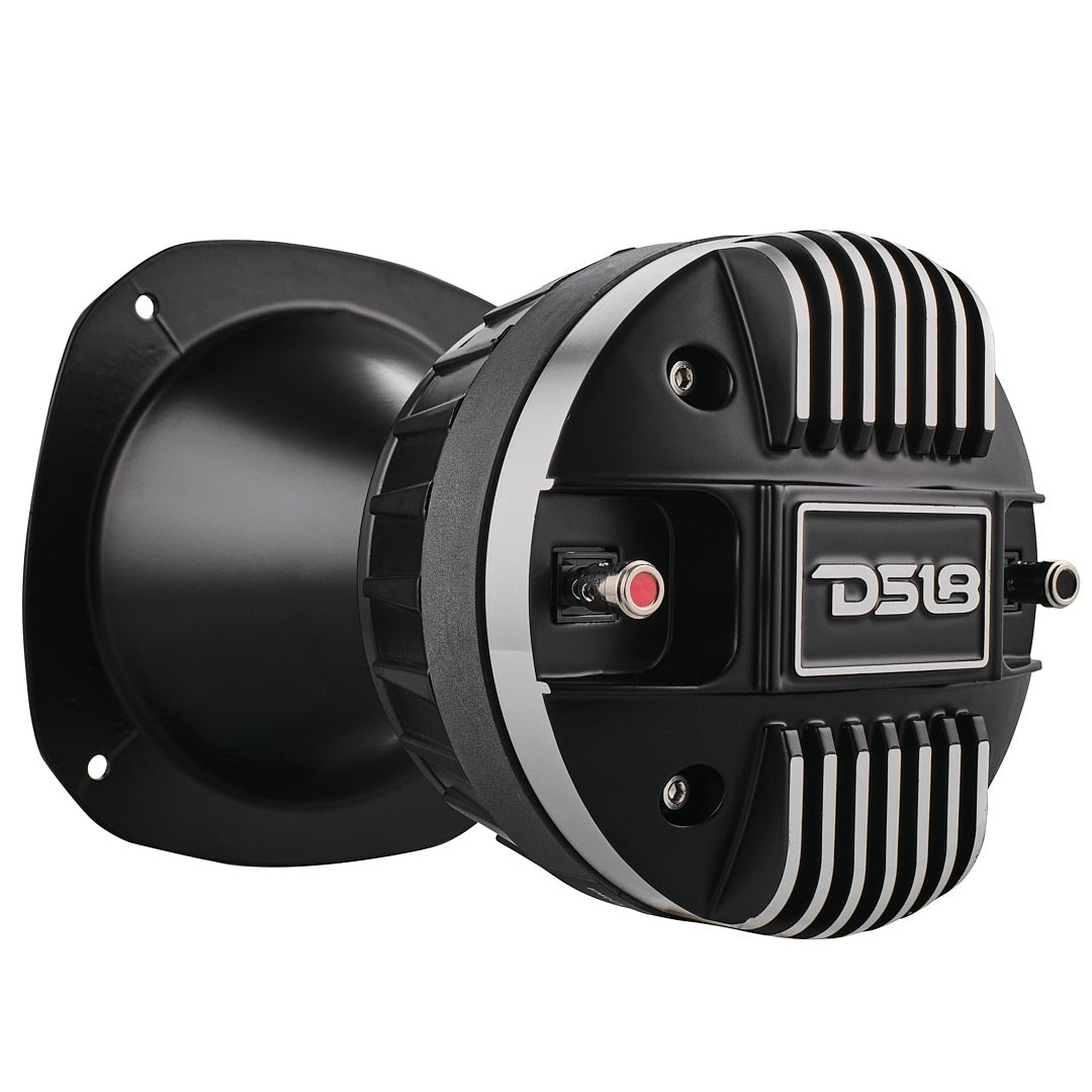 DS18 2" Driver with Spacer And Horn Kit 320 Watts 2" Titanium 8-Ohm Vc (PRO-D1+PRO-HA102/BK)
