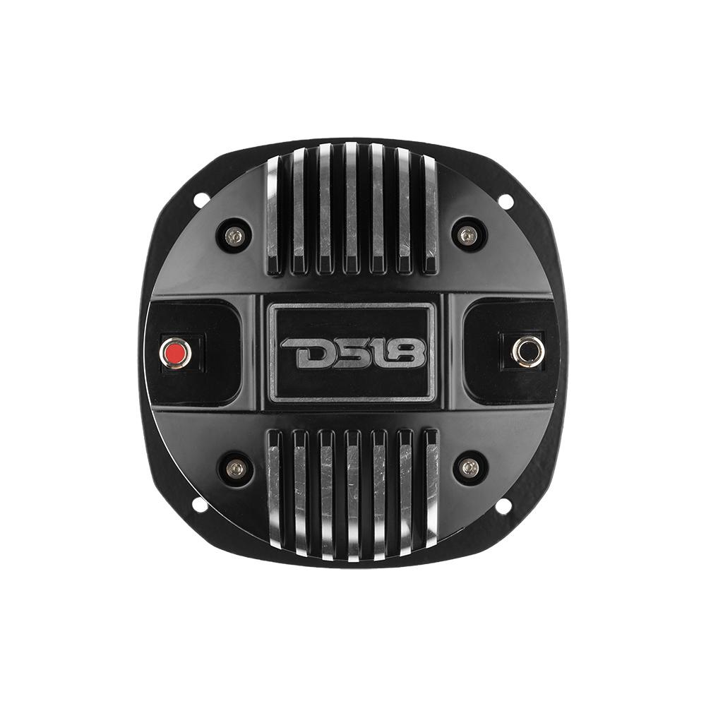 DS18 2" Bolt On Throat Neodymium Driver with Spacer, 2" Throat Phenolic VC 680 Watts and PRO-HA52/BK Horn 680 Watts 117dB 8 Ohm Mounting Depth 5.22" Throat