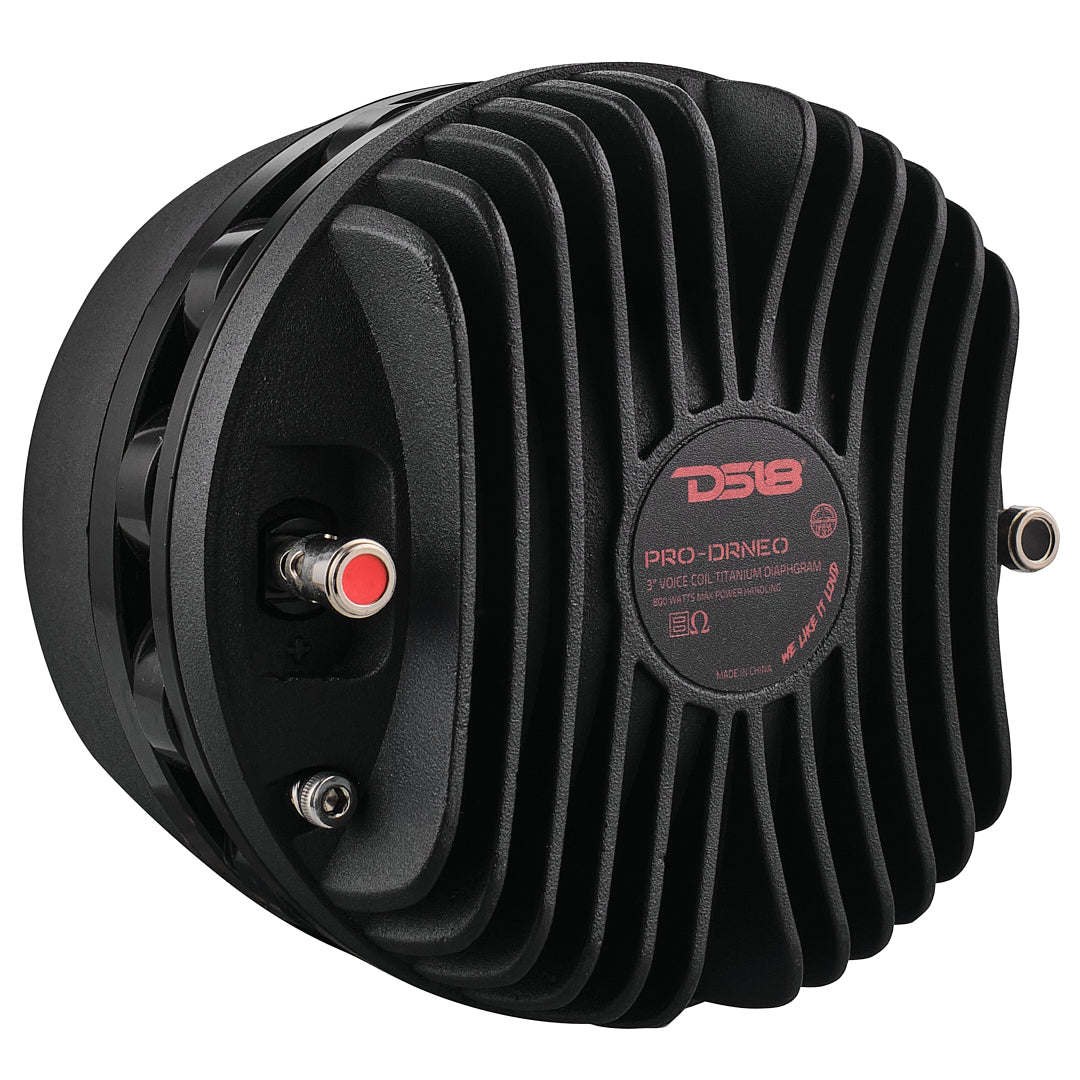 DS18 2" Throat Bolt on Neodymium Driver 450 Watts 3" Titanium Vc 8-Ohm