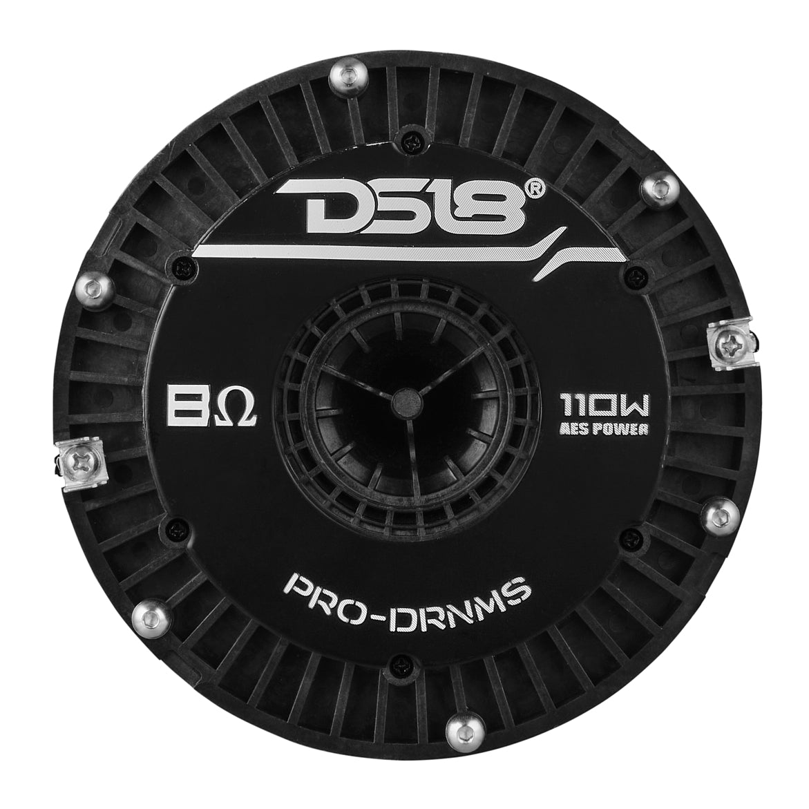 DS18 2" Throat Bolt-On Mid-Range Compression Driver 220W RMS 8-Ohm with 3.5" Polyester Voice Coil and Neodymium Magnet