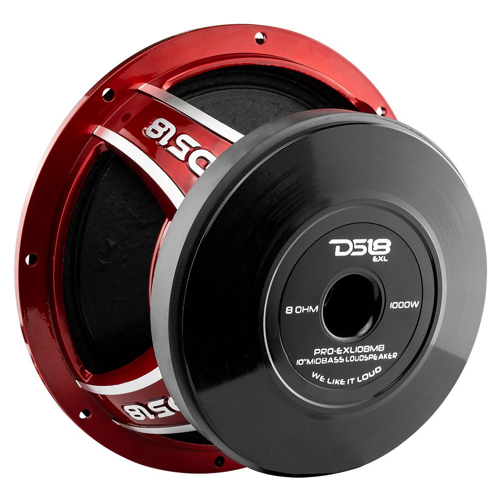 DS18 PRO-EXL 10" Mid-Bass Loudspeaker 600 Watts Rms 8-Ohm