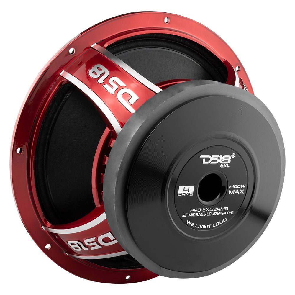 DS18 PRO-EXL 12" Mid-Bass Loudspeaker 700 Watts Rms 4-Ohm