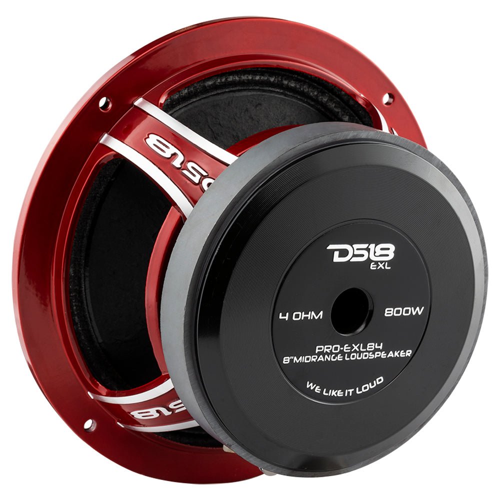 DS18 PRO-EXL 8" Mid-Range Loudspeaker 400 Watts Rms 4-Ohm
