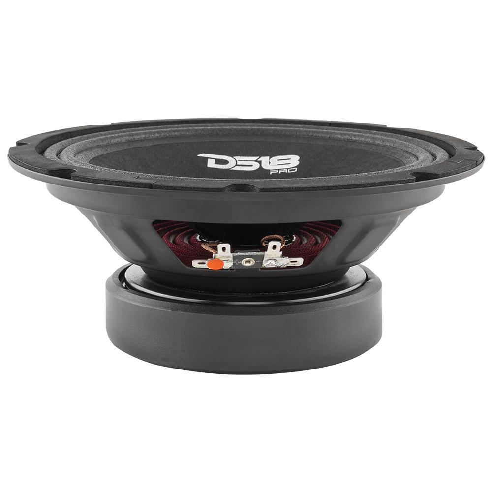 DS18 8" Mid-Range Loudspeaker & 3.8" Super Bullet Tweeter Package – High-Power Audio Pair