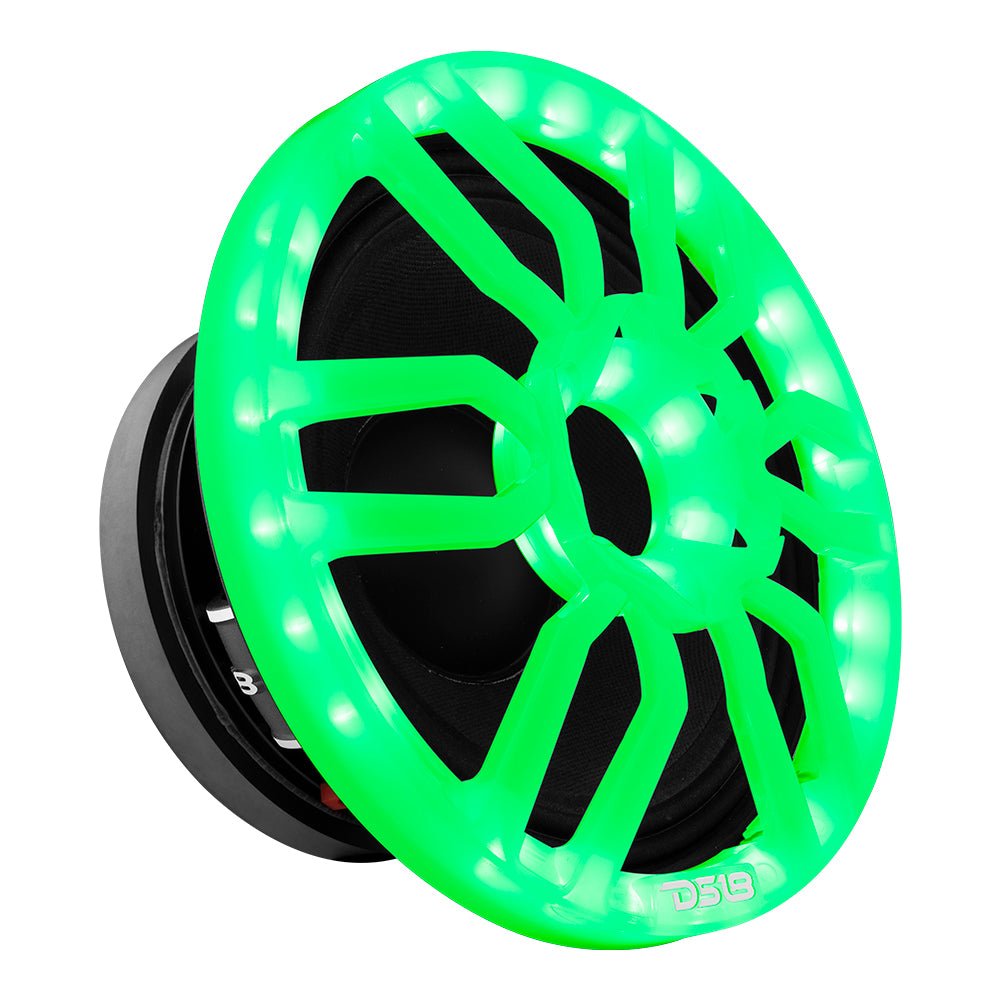 DS18 10" Universal Speaker Grill Cover -RGB LED Lights