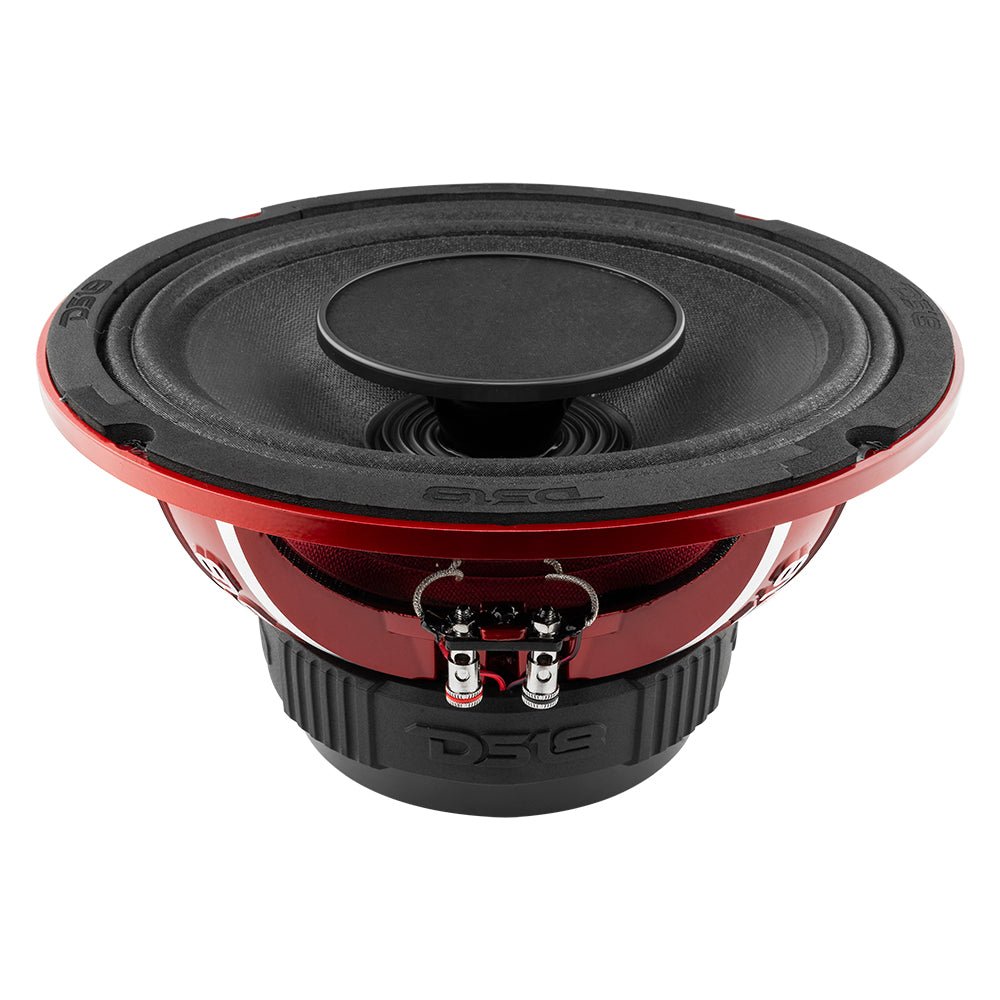 DS18 PRO 10" Water Resistant Hybrid Mid-Range Loudspeaker with Built-in Driver 350 Watts Rms 4-Ohm