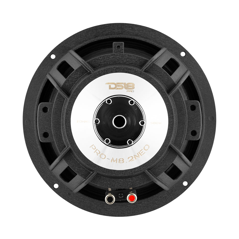 DS18 PRO 8" Neodymium Water resistant Full-Range Loudspeaker 250 Watts Rms 2-Ohm