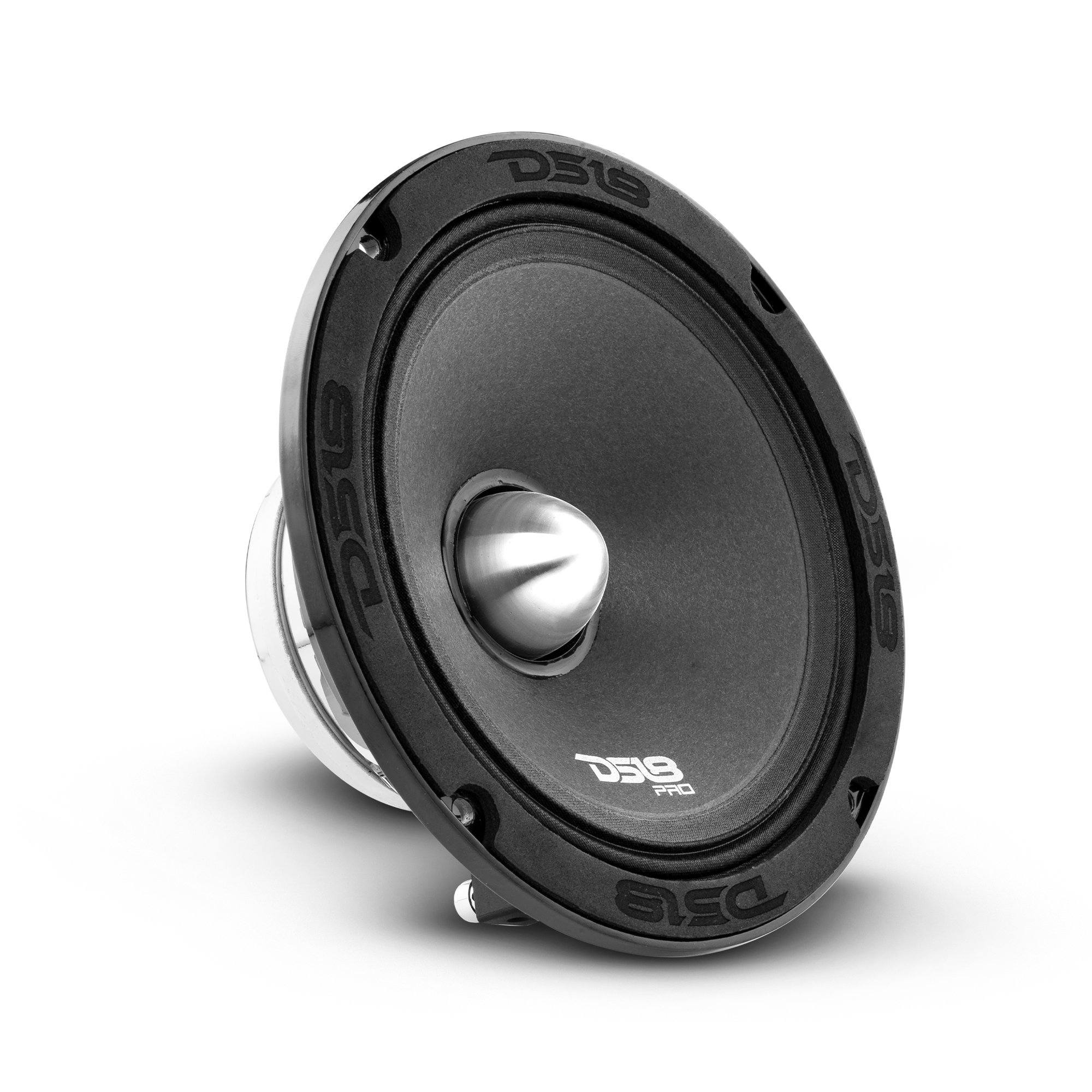 DS18 PRO 6.5" Neodymium Mid-Range Bullet Loudspeaker 250 Watts Rms 4-Ohm