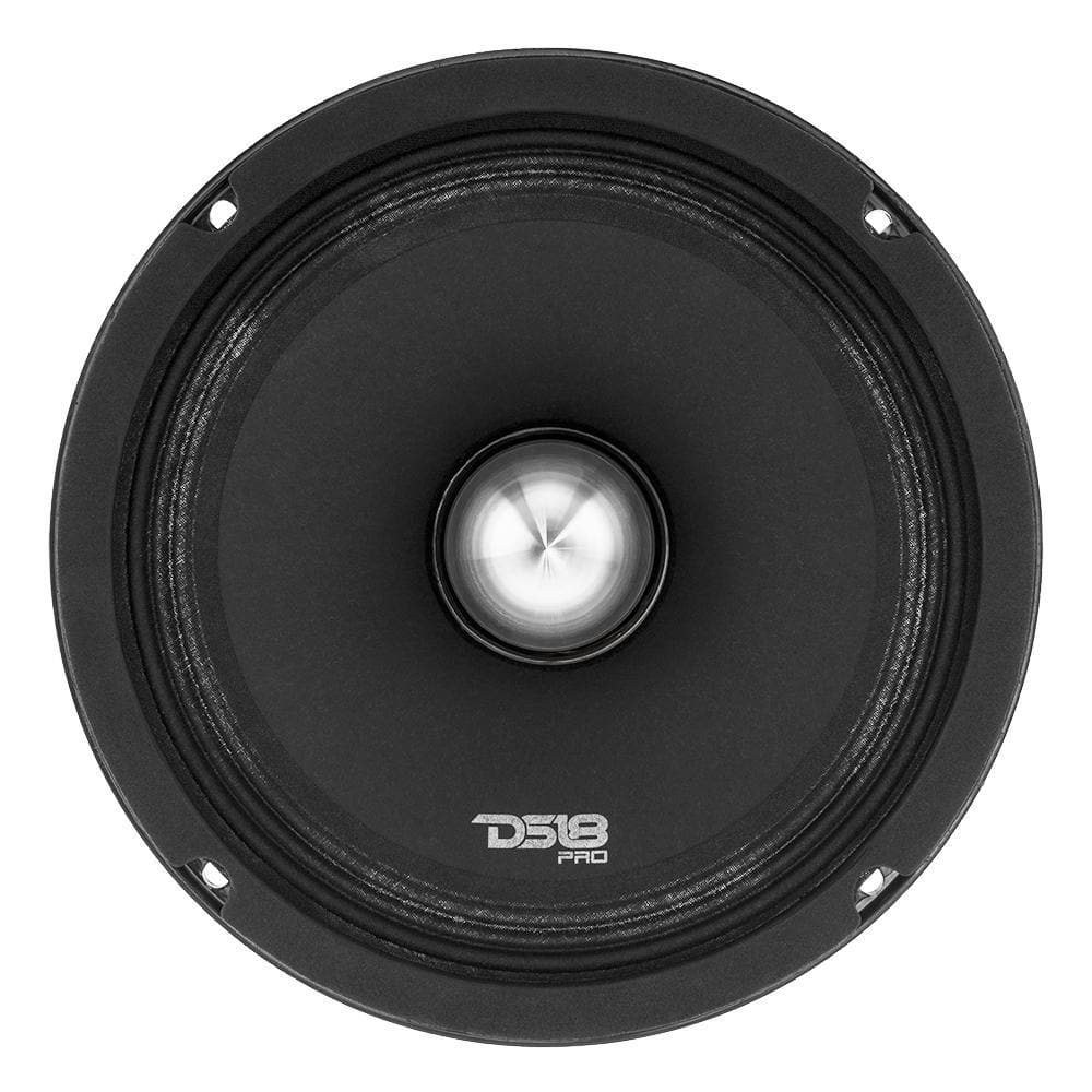 DS18 PRO 8" Neodymium Mid-Range Bullet Loudspeaker 300 Watts Rms 4-Ohm