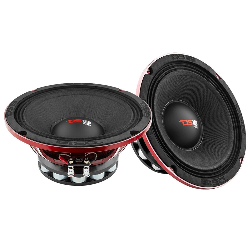 DS18 PRO 8" Neodymium Mid-Range Loudspeaker 400 Watts Rms 4-Ohm
