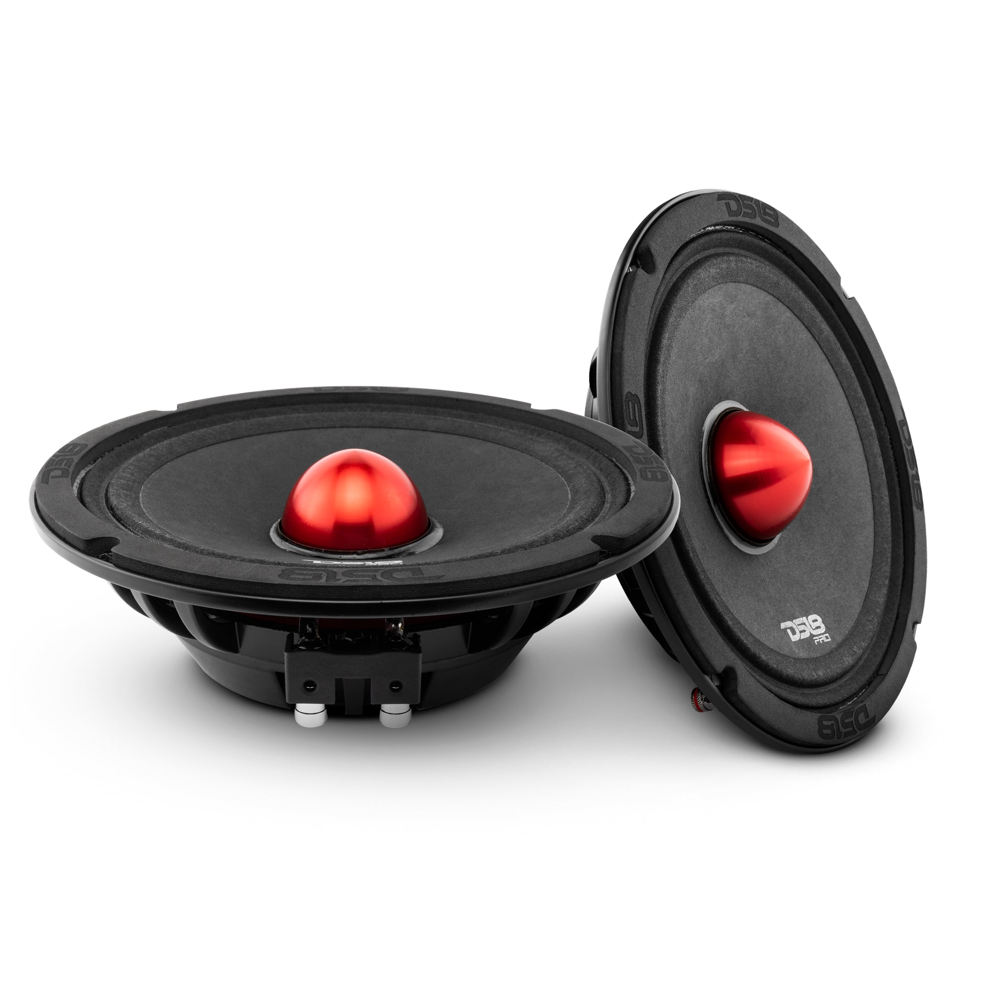 DS18 PRO 8" Slim Neodymium Mid-Range Loudspeaker with Bullet | 500W 4-Ohm