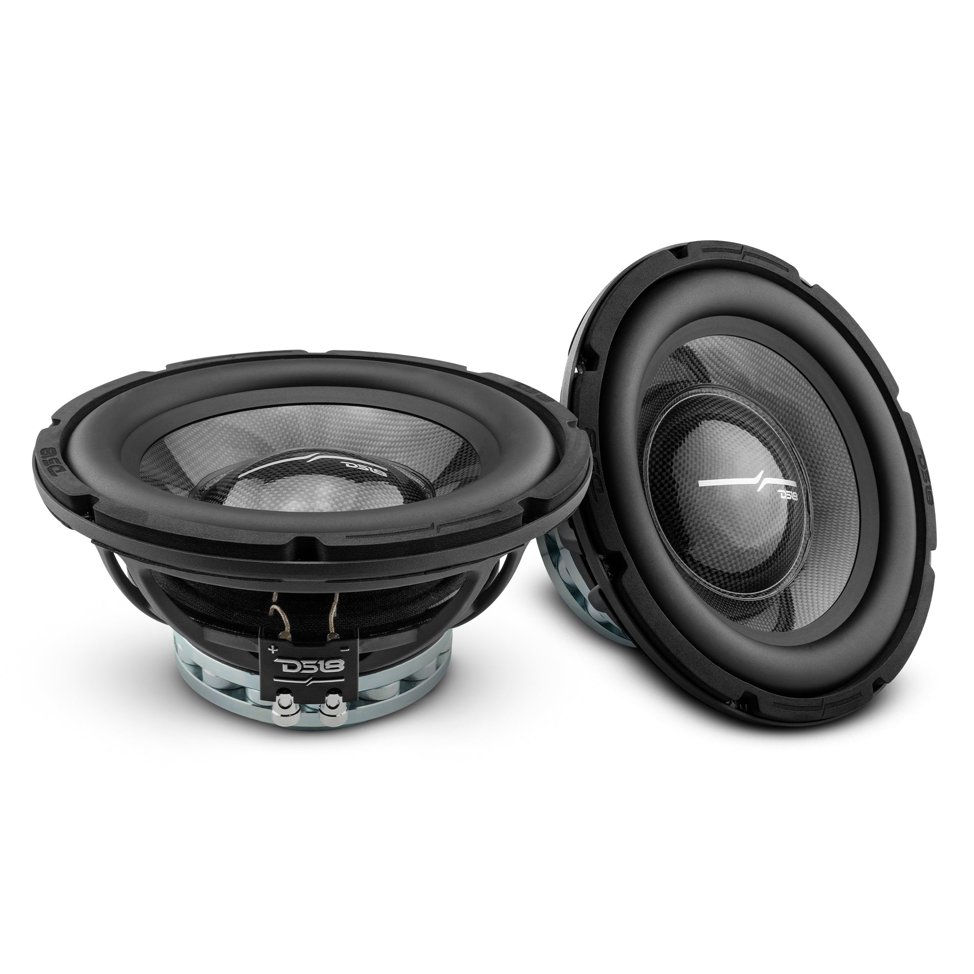 DS18 PRO 10" Neodymium Water resistant Carbon Fiber Cone Mid-Bass Woofer 450 Watts Rms 4-Ohm