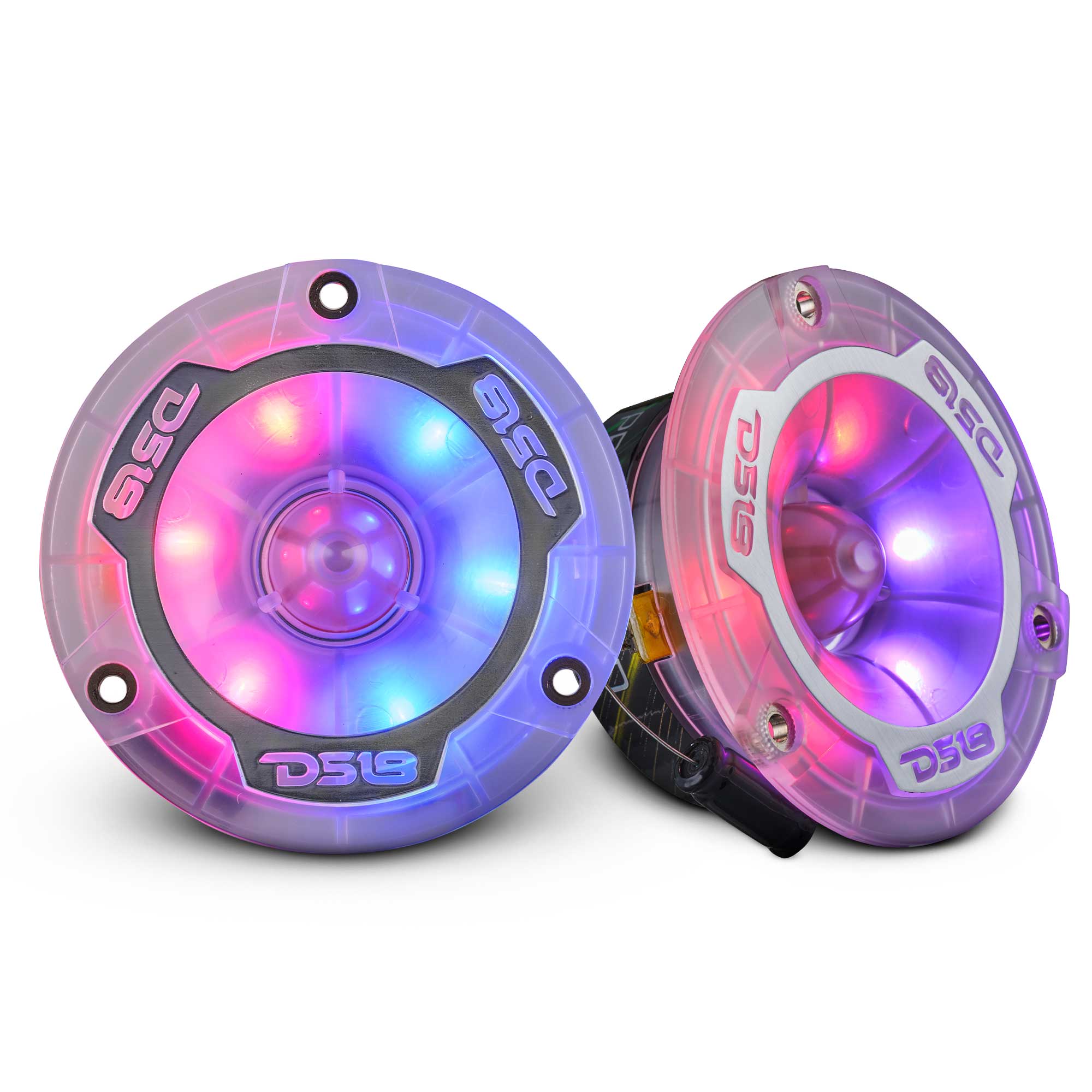 DS18 3.8” Super Bullet Tweeter with 1” Aluminum Voice Coil & Digital LED Lights