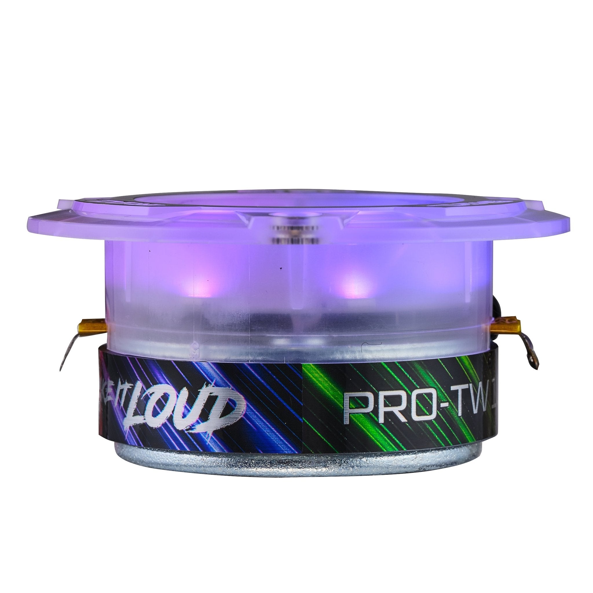 DS18 3.8” Super Bullet Tweeter with 1” Aluminum Voice Coil & Digital LED Lights