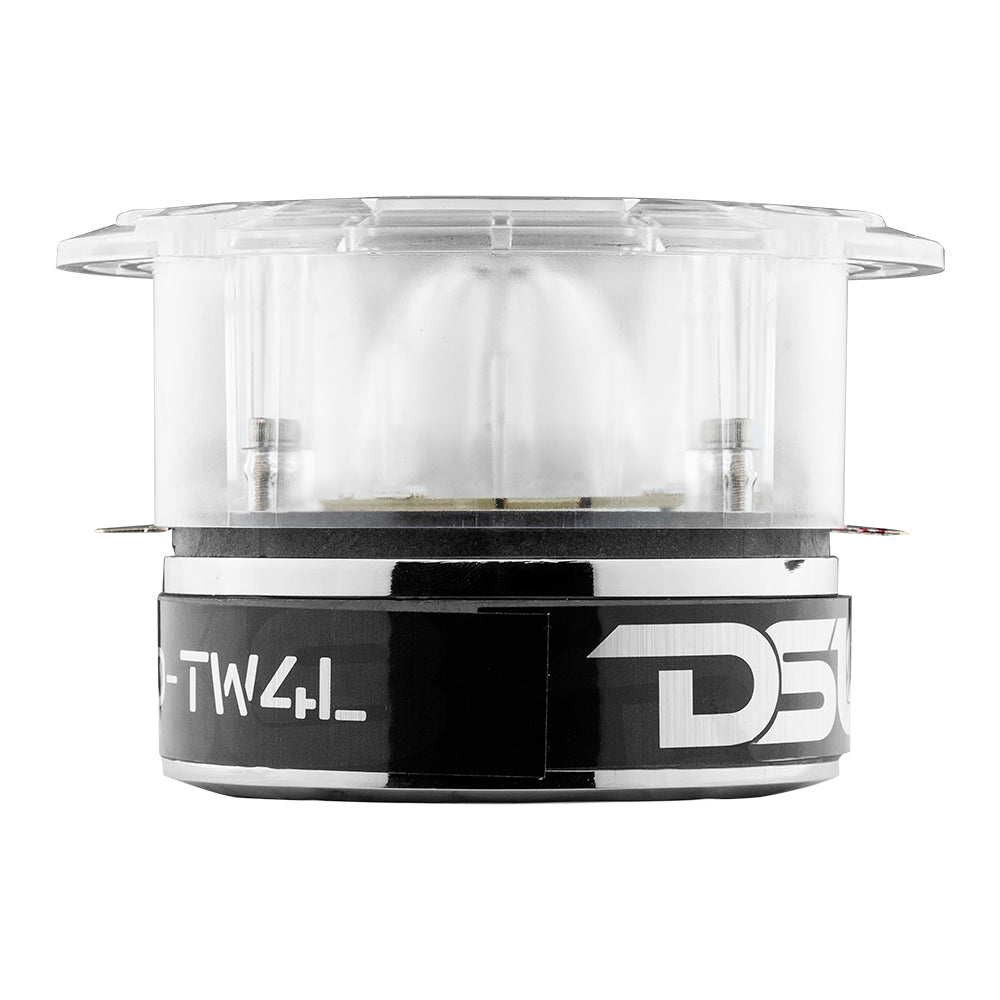 DS18 4.5" Super Bullet Tweeter 280 Watts 1.75" Titanium 4-Ohm Vc with RGB LED Lights
