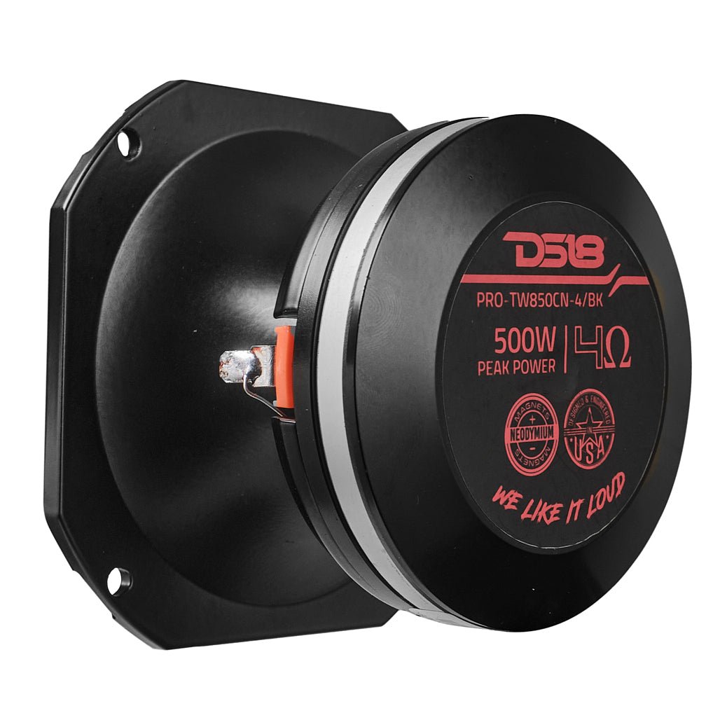 DS18 4" High Compression Tweeter | Neodymium Magnet | 4-Ohm