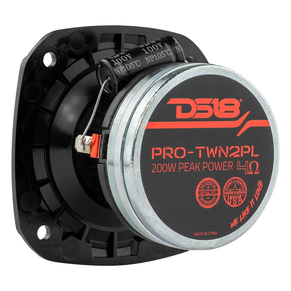 DS18 3" High Compression Neodymium Hybrid Driver/Tweeter 100 Watts 1" Polyester 4-Ohm Vc