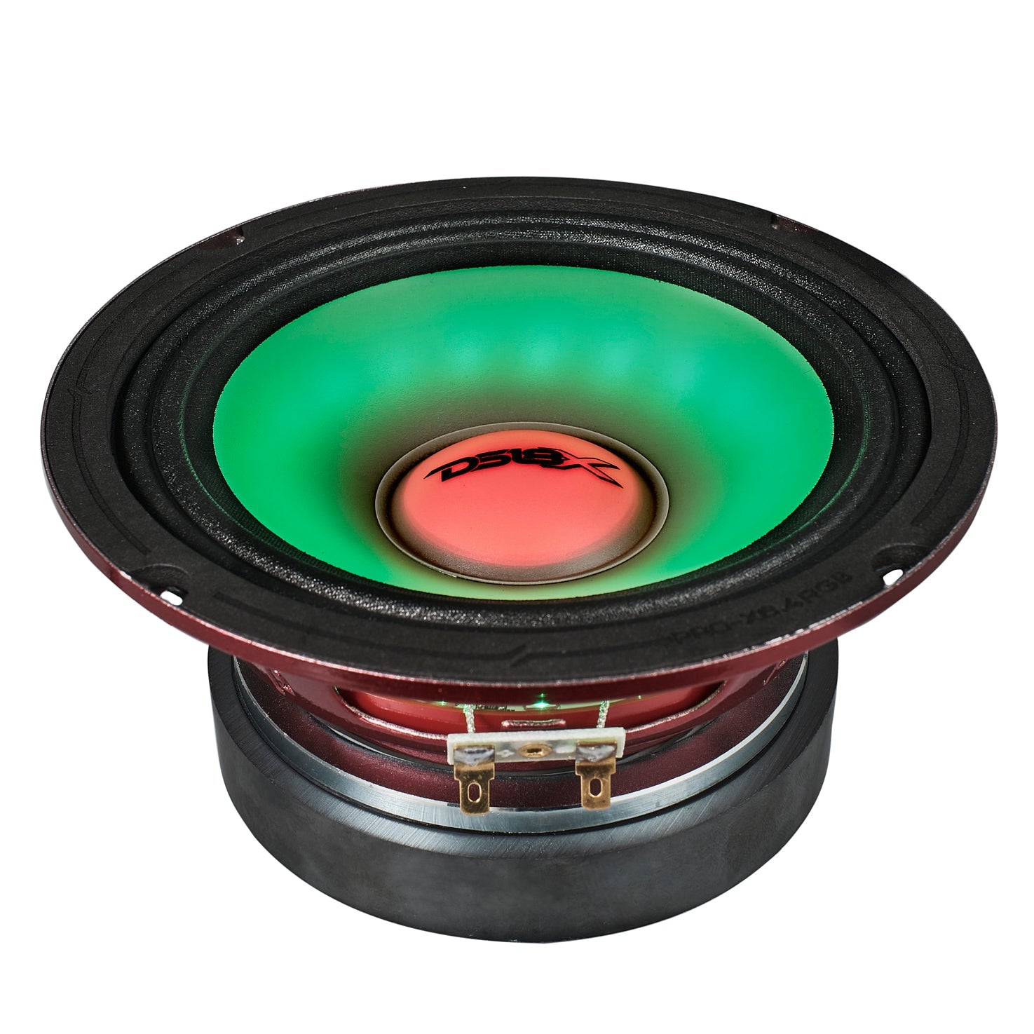 DS18 6.5" Mid-Range Loudspeaker with Dual RGB LED For Cone & Dust Cap 250 Watts 4-Ohm