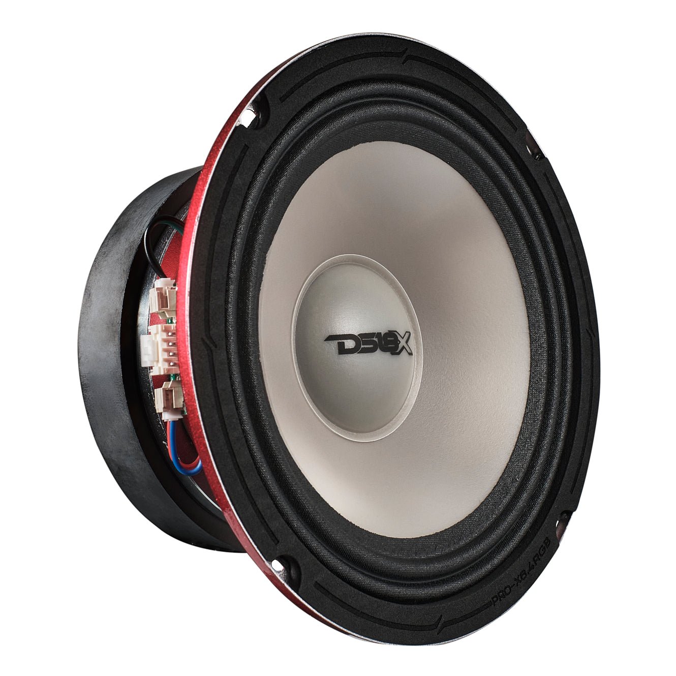 DS18 6.5" Mid-Range Loudspeaker with Dual RGB LED For Cone & Dust Cap 250 Watts 4-Ohm