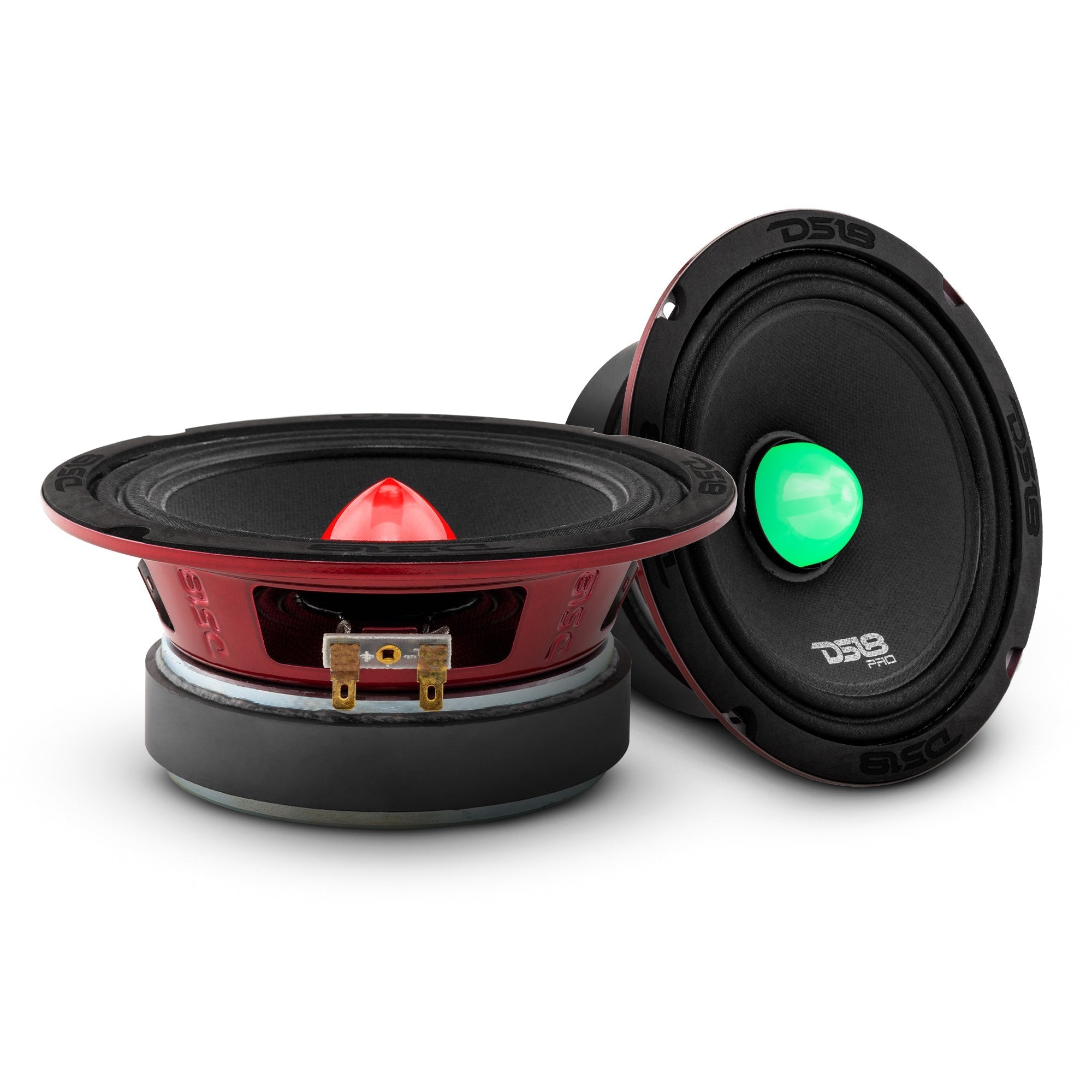 DS18 Ford Bronco 6th GEN Loaded Front Door 6.5" Speakers and 3.78" Tweeter Speaker Panels Package