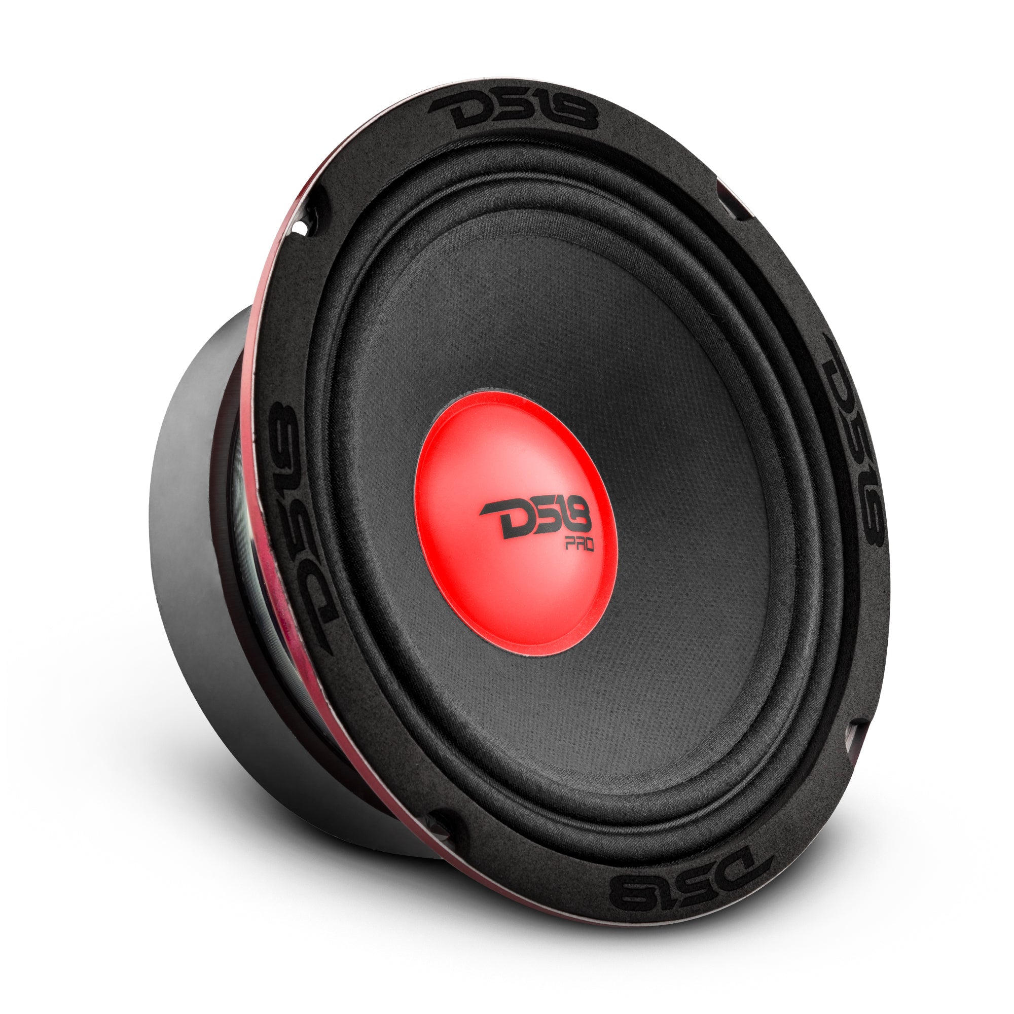DS18 PRO-X 6.5" Mid-Range Loudspeaker with RGB Light Dust Cap 250 Watts Rms 4-Ohm