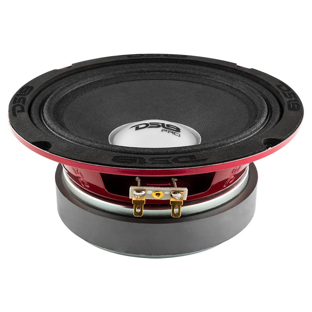 DS18 PRO-X 6.5" Mid-Range Loudspeaker with RGB Light Dust Cap 250 Watts Rms 4-Ohm