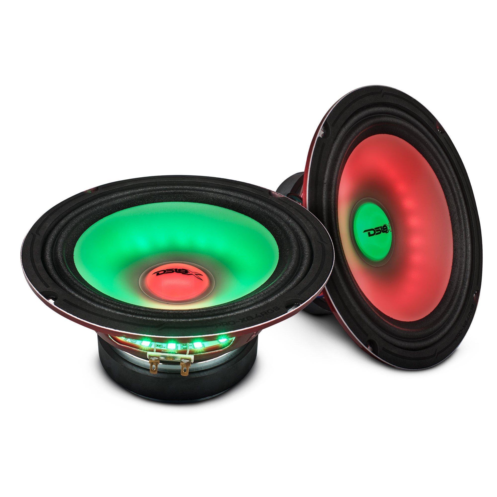DS18 8" Mid-Range Loudspeaker with Dual RGB LED For Cone & Dust Cap 275 Watts 4-Ohm