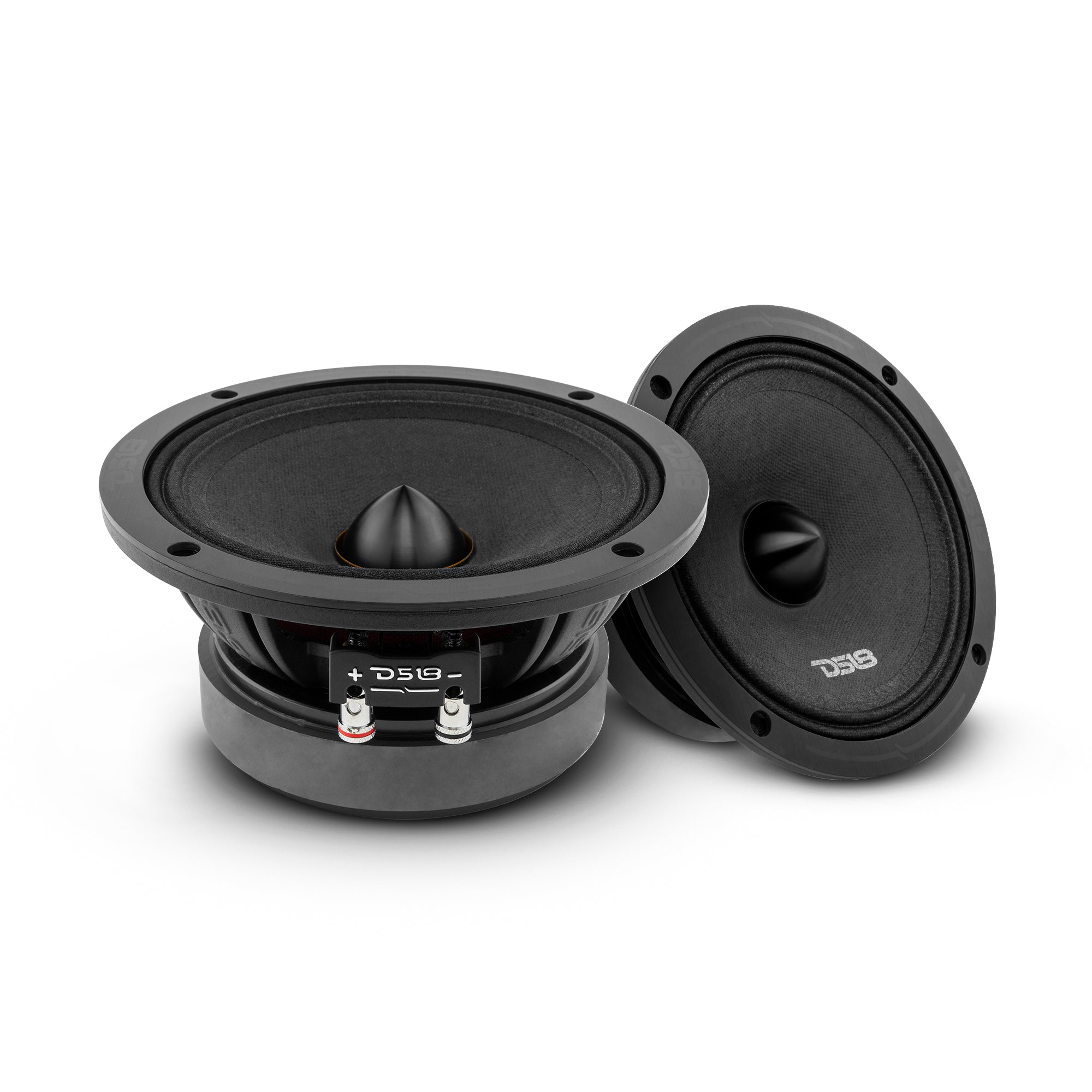 DS18 PRO-ZXI 6.5" Mid-Range Bullet Loudspeaker Neodymium/Ferrite Magnets | 300W RMS 4-Ohm