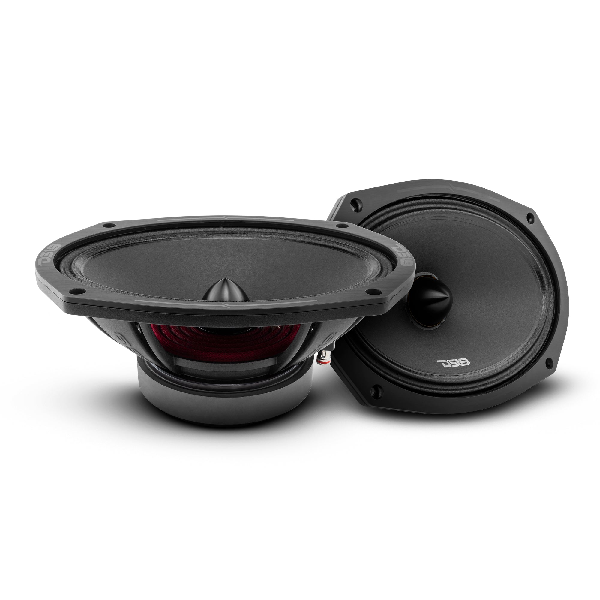 DS18 PRO-ZXI 6x9" Mid-Range Bullet Loudspeaker Neodymium/Ferrite Magnets | 300W RMS 4-Ohm