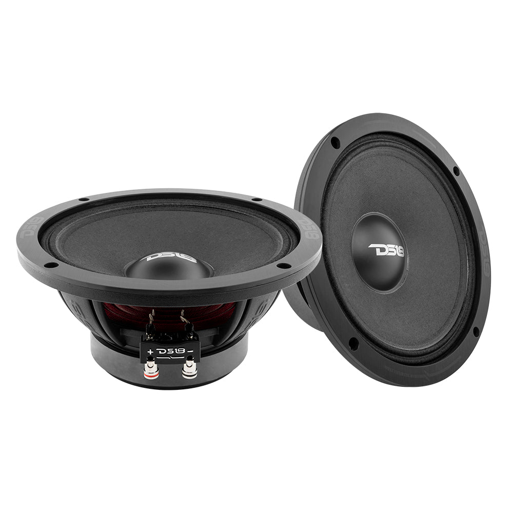 DS18 PRO-ZXI 8" Mid-Range Loudspeaker With Neodymium/Ferrite Magnets 350 Watts Rms 8-Ohm