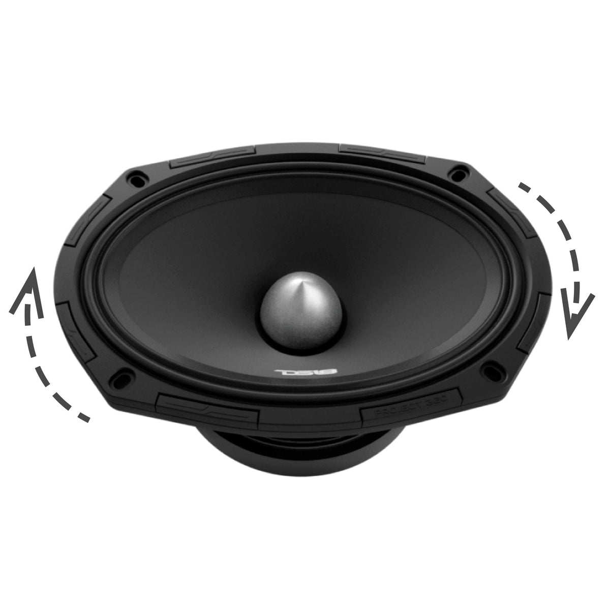 DS18 PROJECT360.694B PROJECT360 6x9" Mid-High Bullet Loudspeaker 300 Watts Rms 4-Ohm — view 6