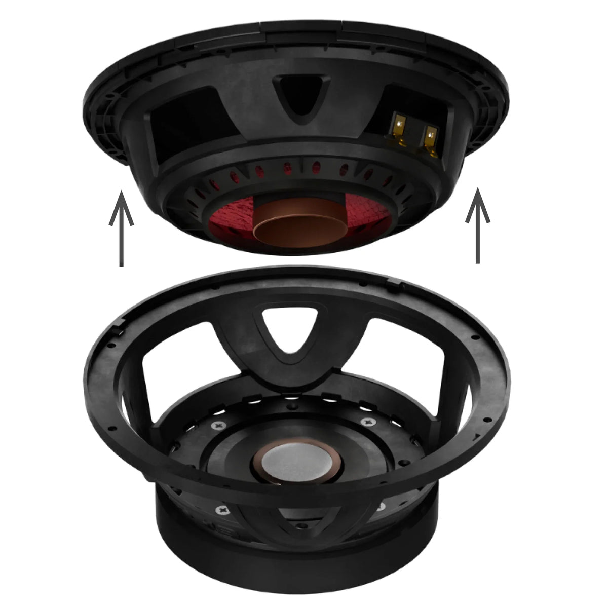 DS18 PROJECT360.84 PROJECT360 8" Mid-High Loudspeaker 300 Watts Rms 4-Ohm — view 4