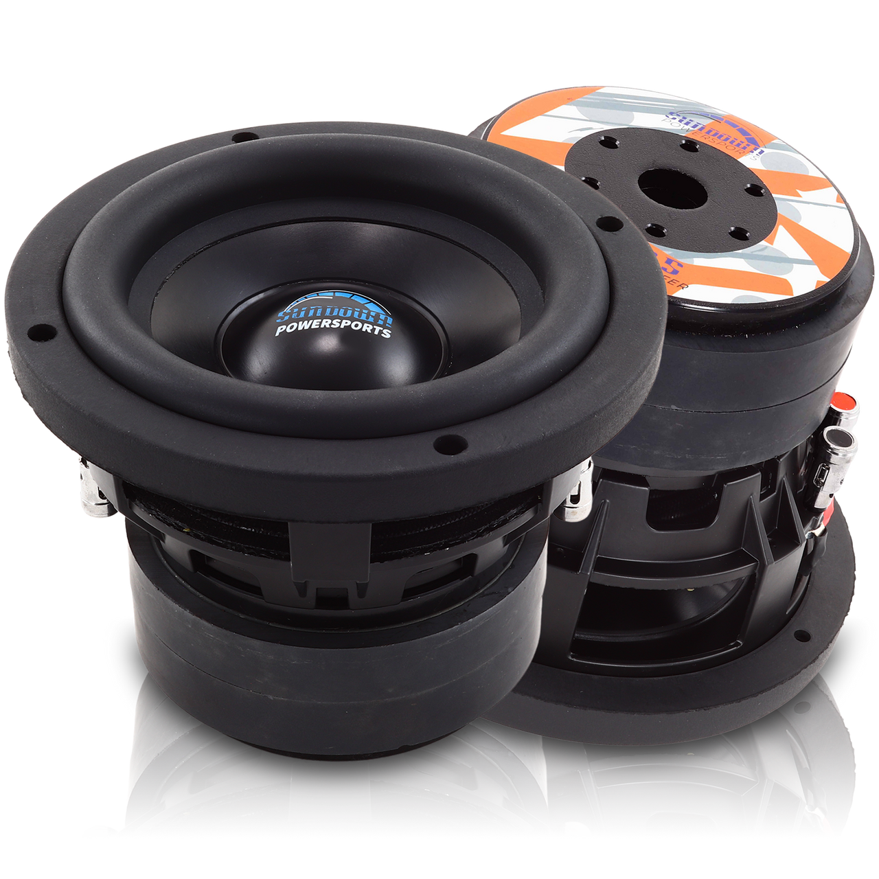 Sundown Audio 2 PSE-6.5 6.5" Powersports Subwoofers & 1 SAM-600.1 Combo Deal 250W RMS